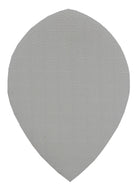White Fabric Pear Dart Flights