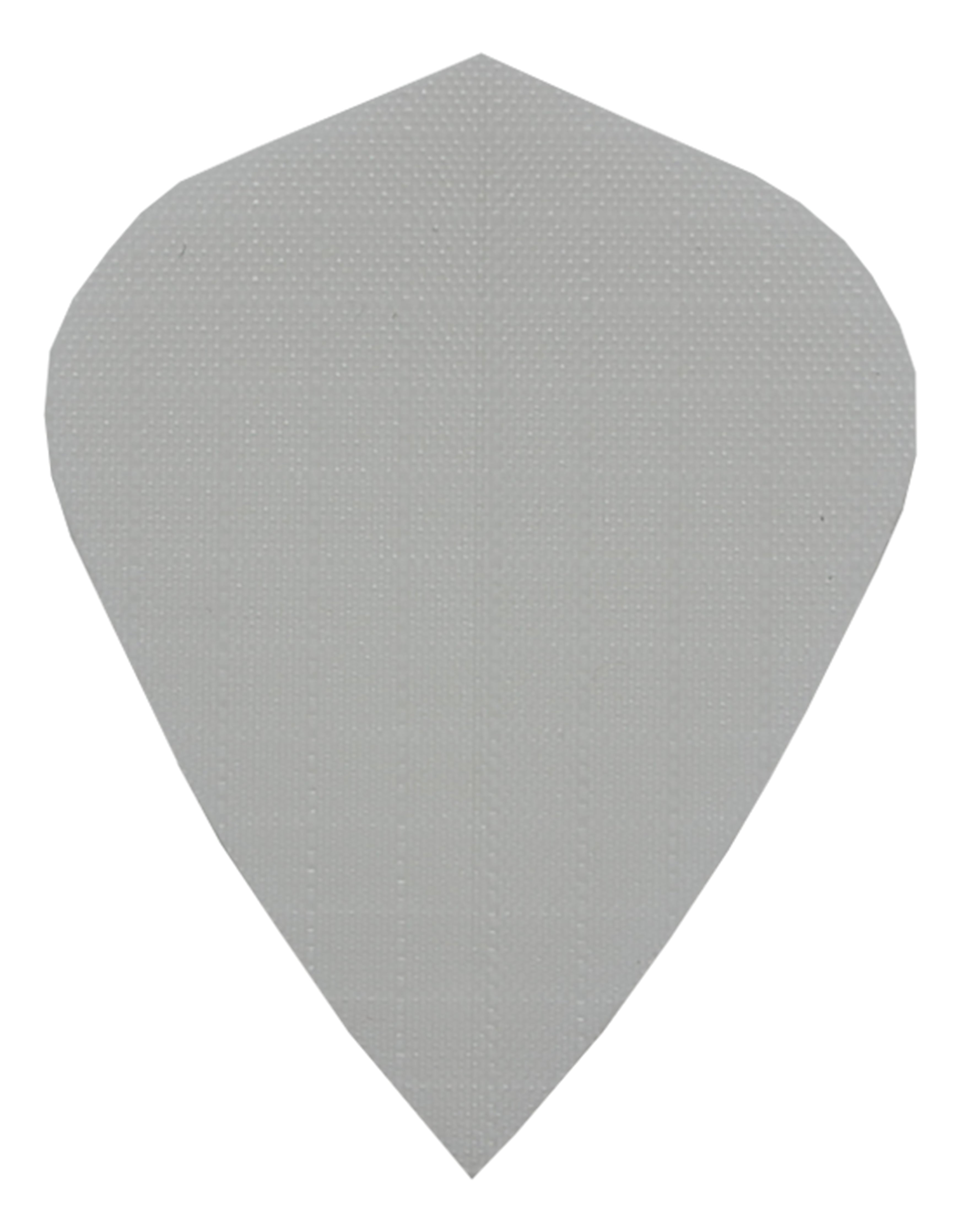 White Fabric Kite Dart Flights