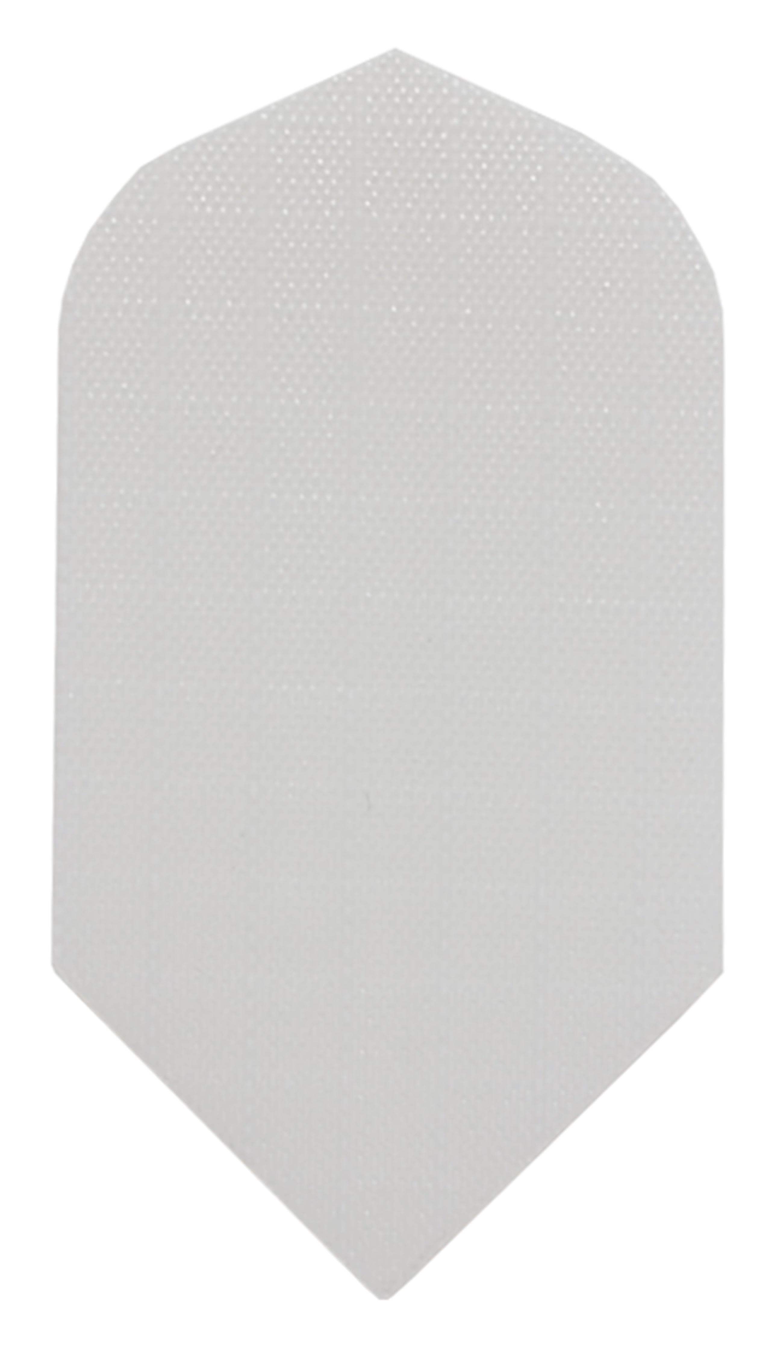 White Fabric Slim Dart Flights