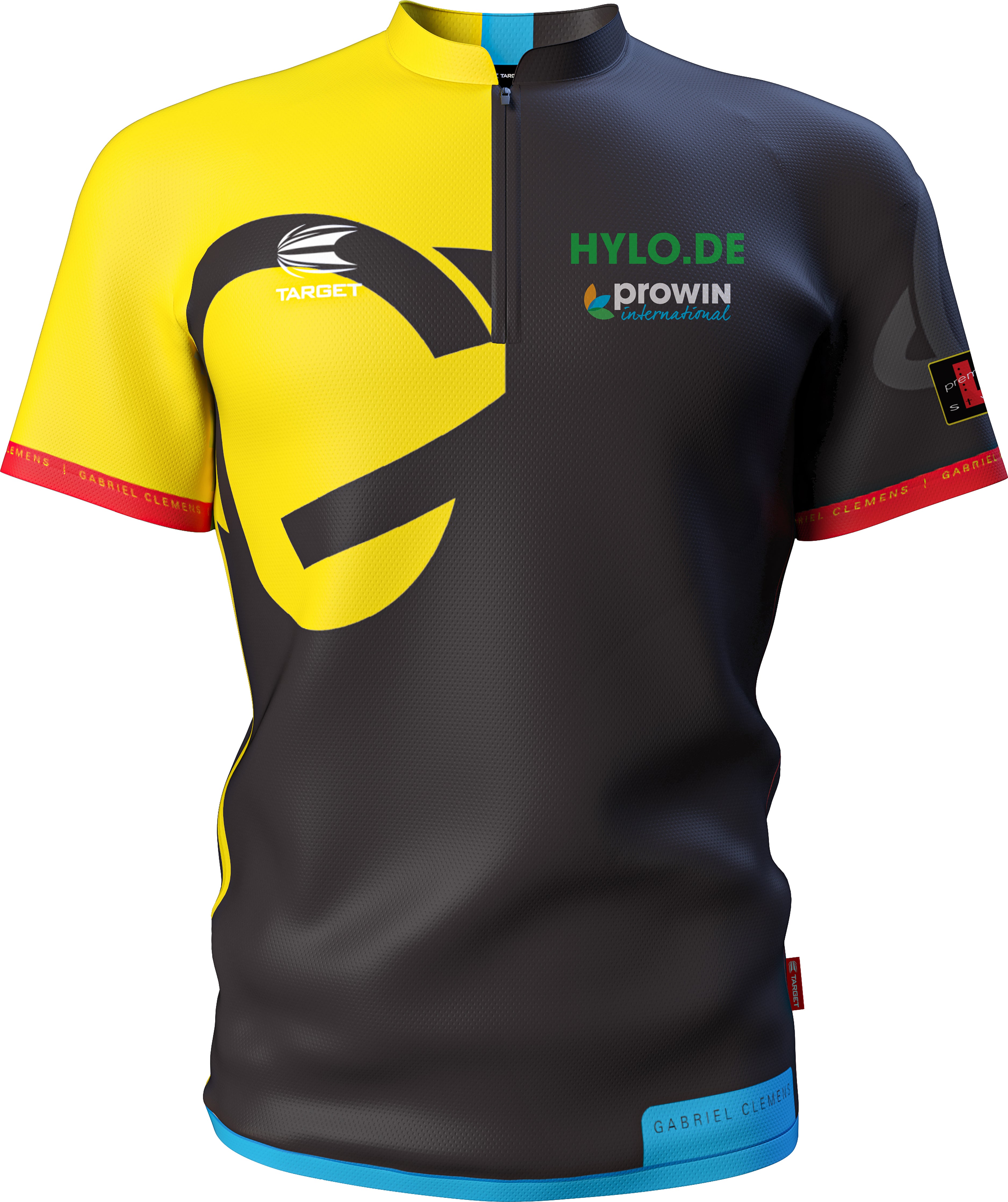 Target Cool Play - Collarless - Gabriel Clemens - Dart Shirt - XSmall to 5XL