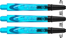 Harrows Carbon 360 Spin Dart Shafts - Aqua