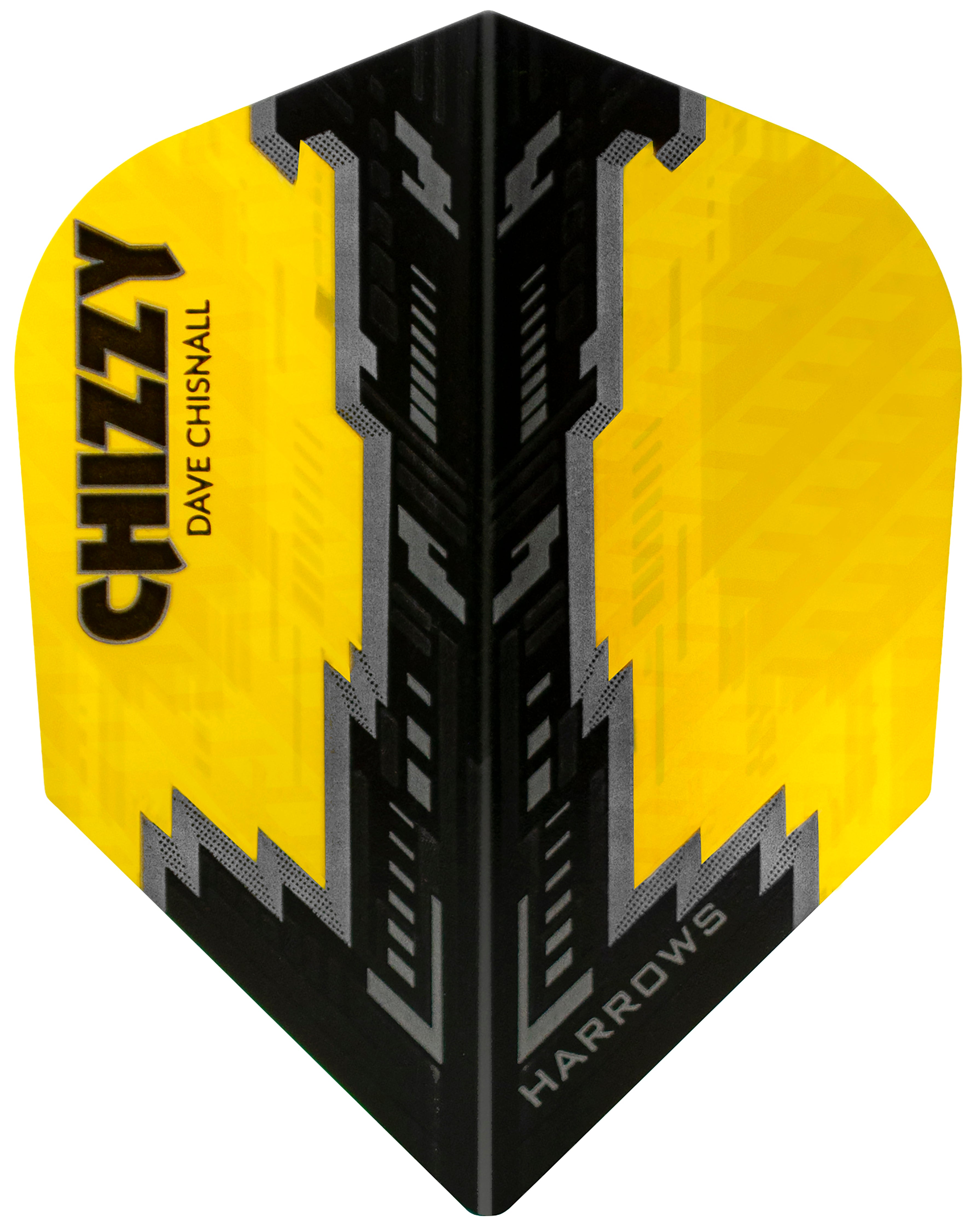 Harrows Prime Dart Flights - 100 Micron - Extra Strong - Std - Chizzy 1 - Dave Chisnall