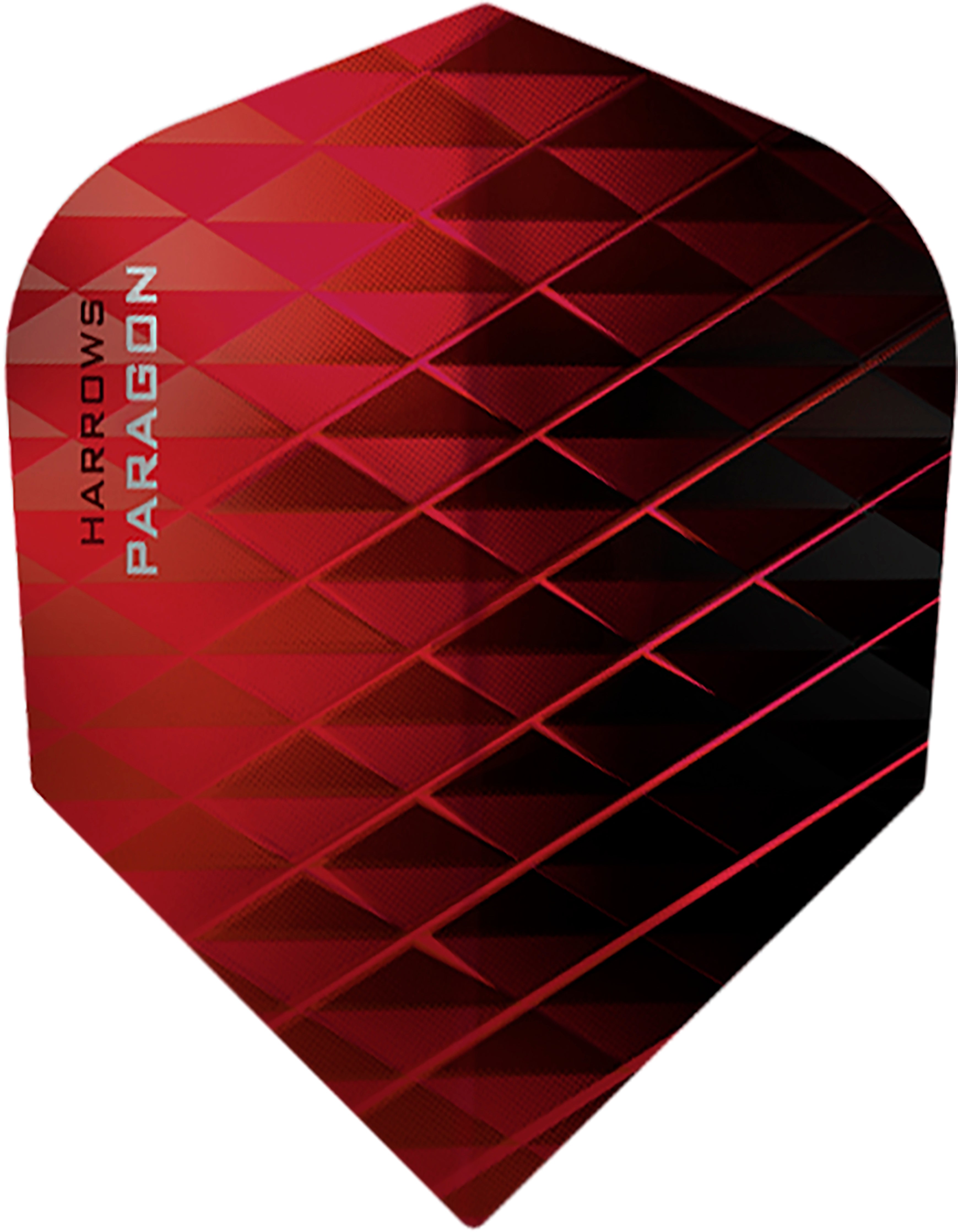 Harrows Paragon Dart Flights - 100 Micron - Extra Strong - Red