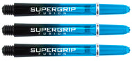 Harrows Supergrip Fusion Dart Shafts - Black & Aqua