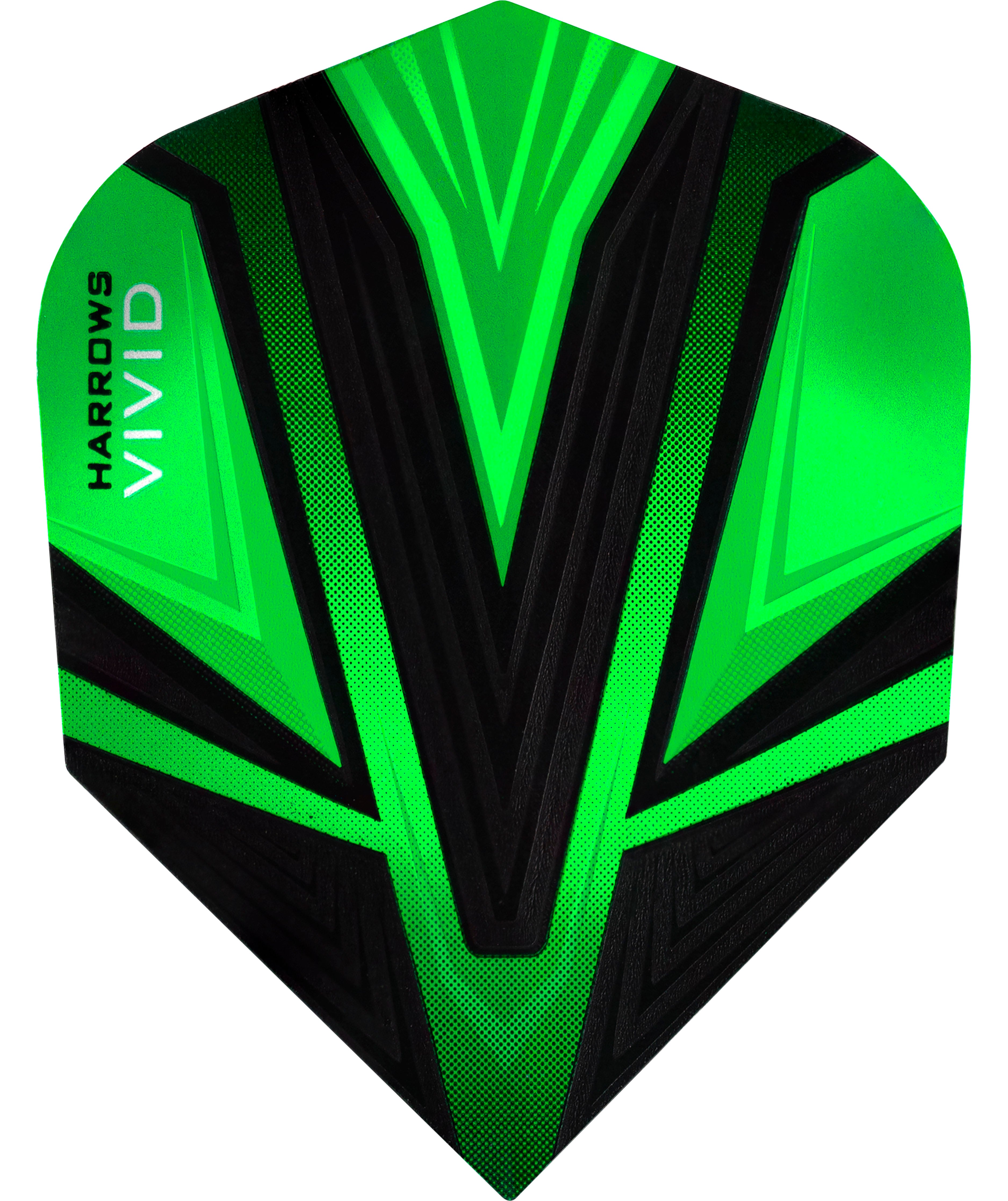 Harrows Vivid Dart Flights - 100 Micron - Standard - Green