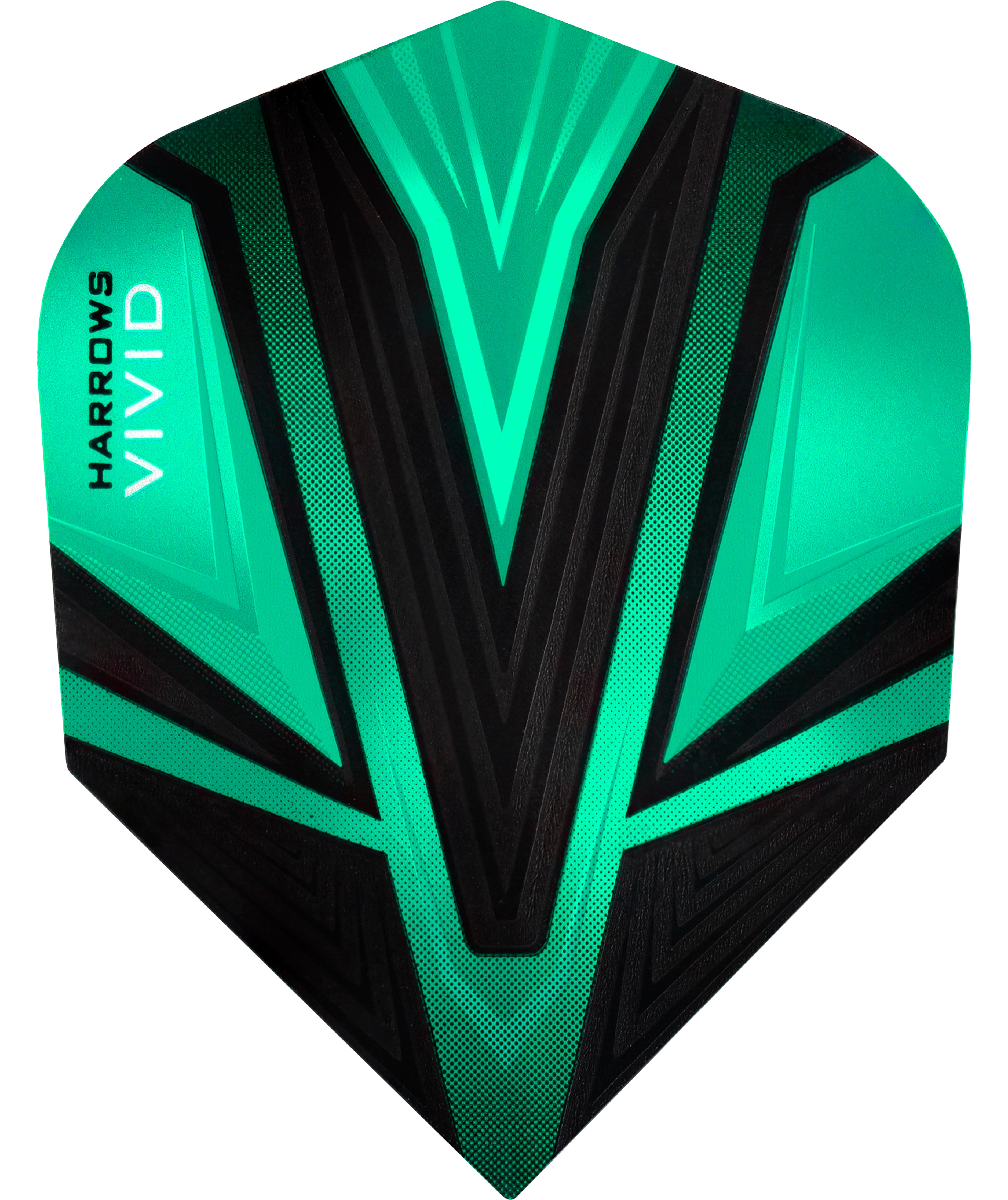 Harrows Vivid Dart Flights - 100 Micron - Standard - Jade