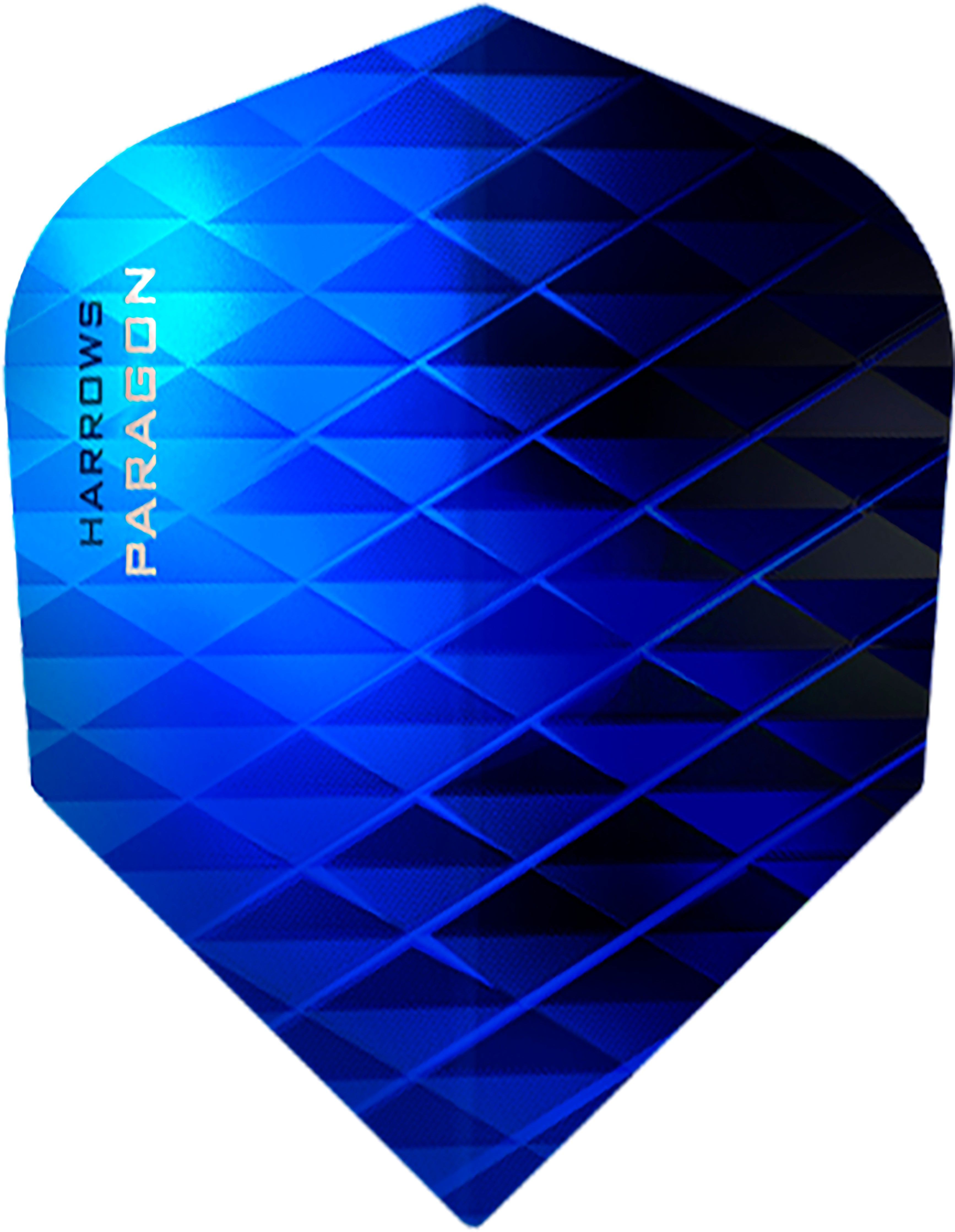 Harrows Paragon Dart Flights - 100 Micron - Extra Strong - Blue