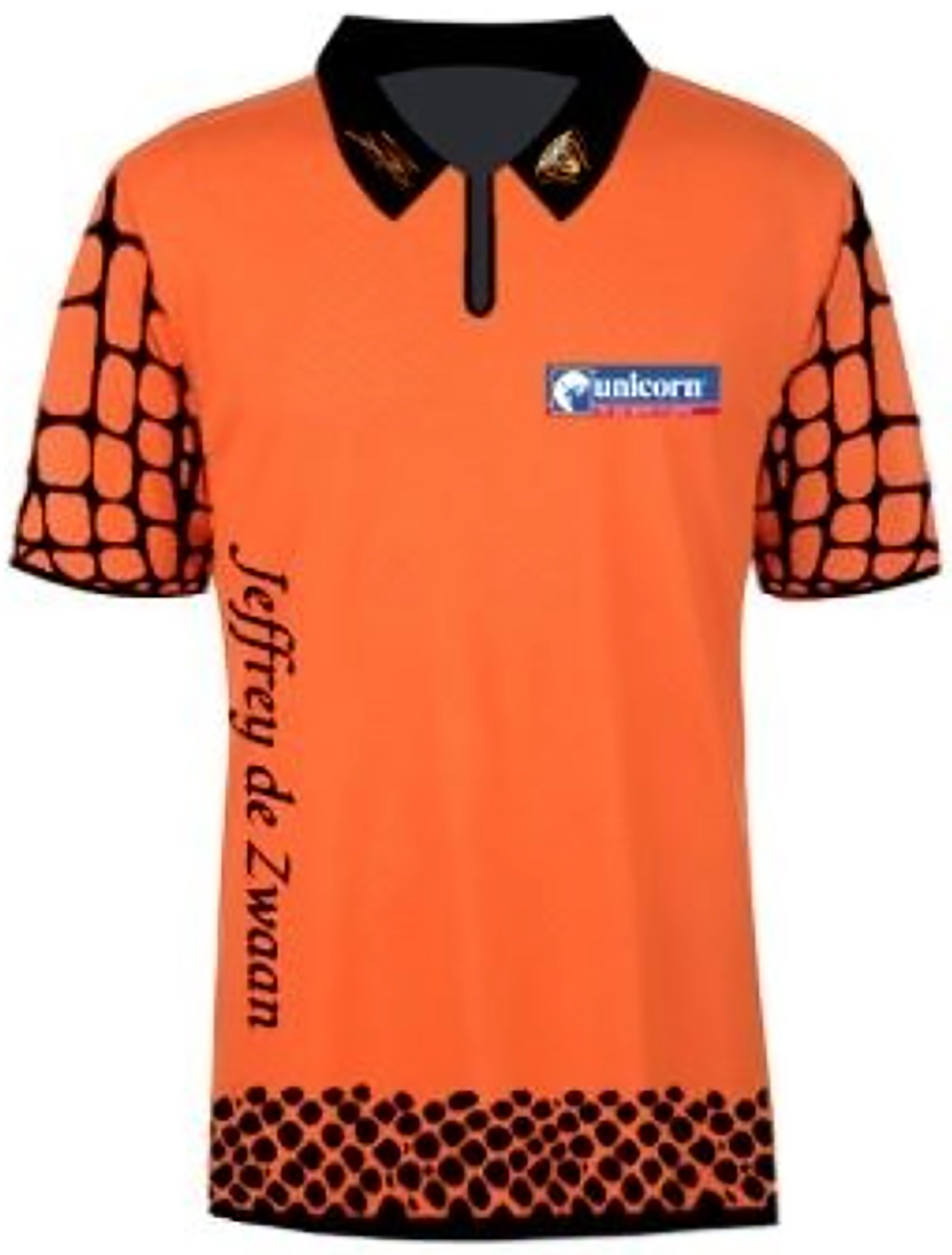 Unicorn Jeffrey De Zwaan Dart Shirt - The Black Cobra - Limited Edition - 2020 Premier League - XL Only