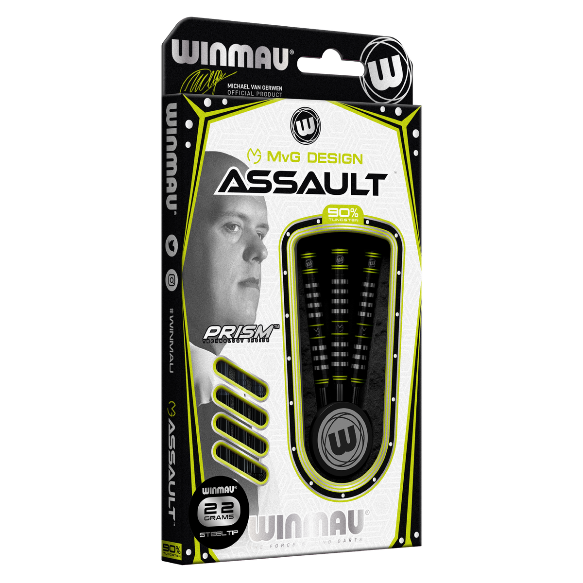 Winmau Michael Van Gerwen - MVG - Assault - 90% Tungsten
