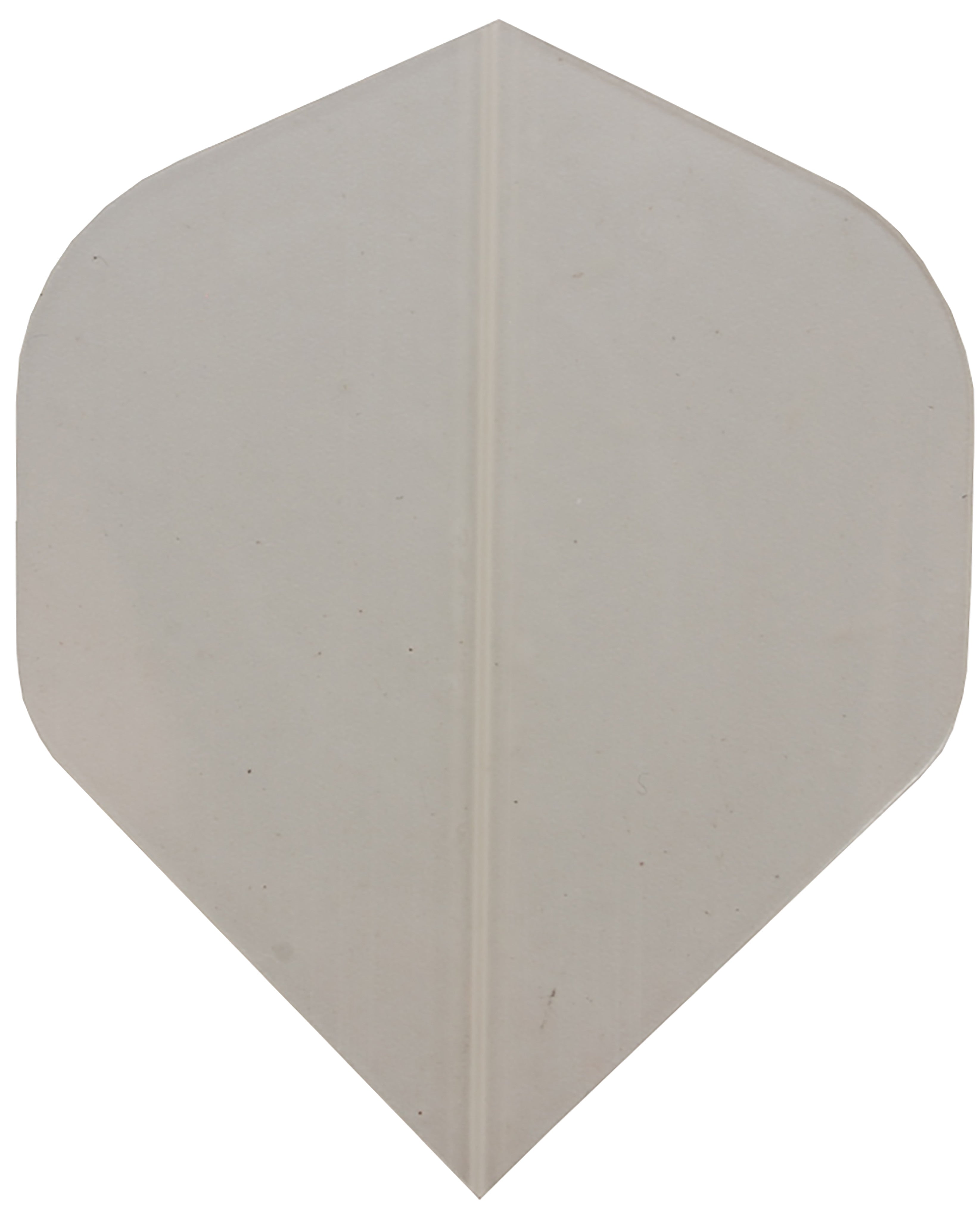 Dart Flights - Poly Plain - Standard - Clear