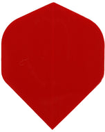 Dart Flights - Poly Plain - Standard - Red