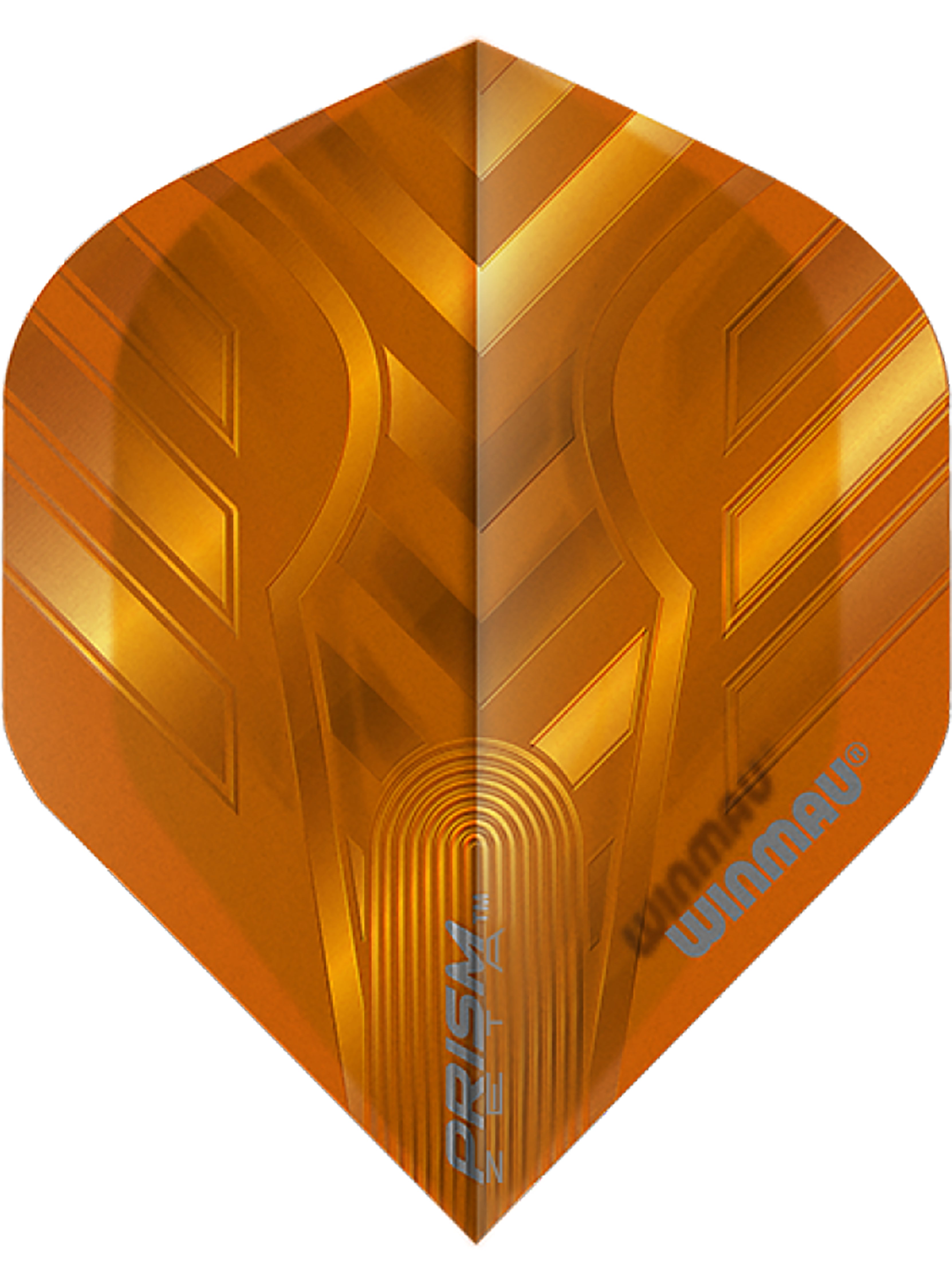 Winmau Prism Zeta Standard Shape Dart Flights - Orange