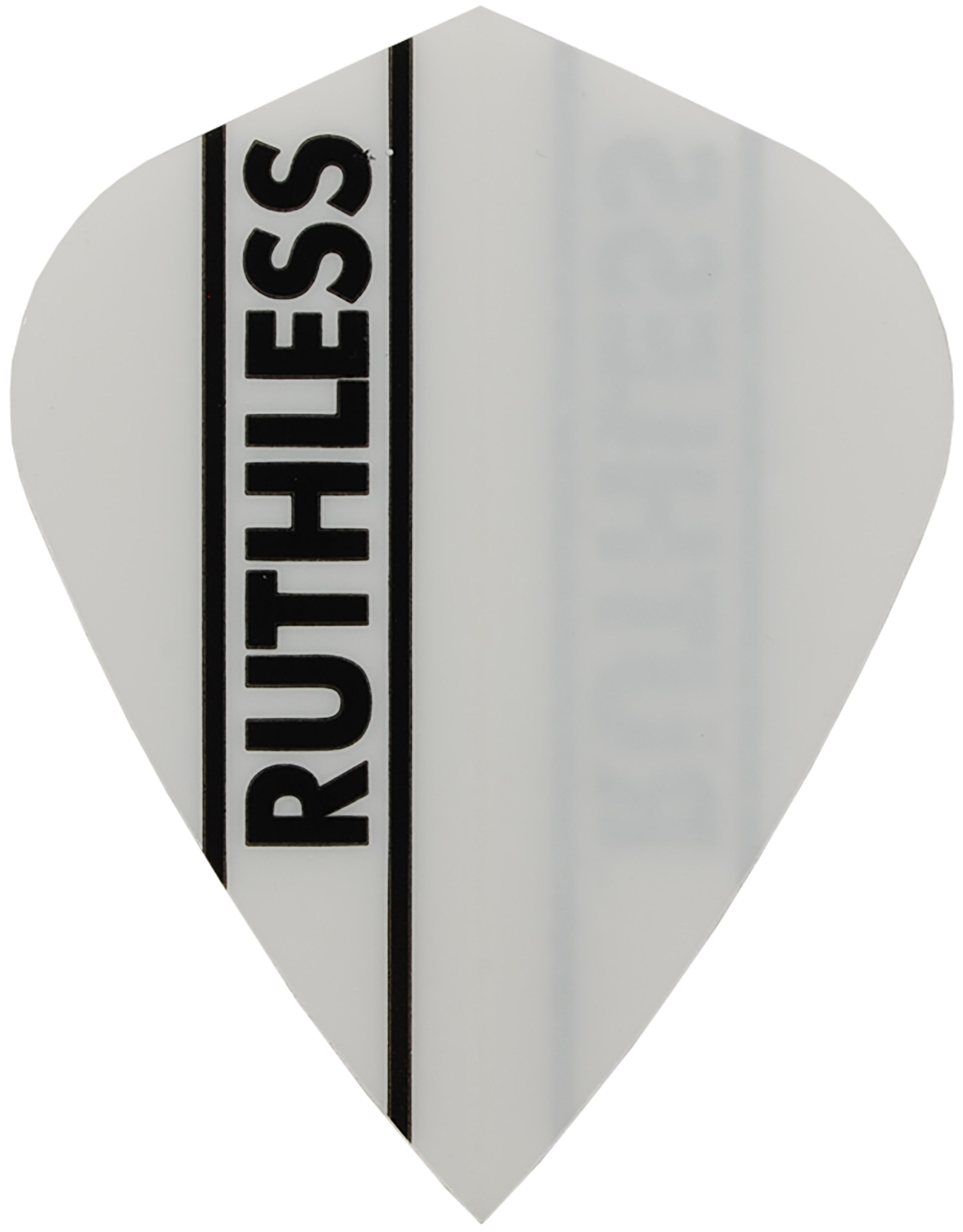White Ruthless Kite Dart Flights