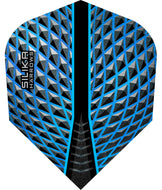 Harrows Silika Dart Flights - 100 Micron - No6 - Aqua
