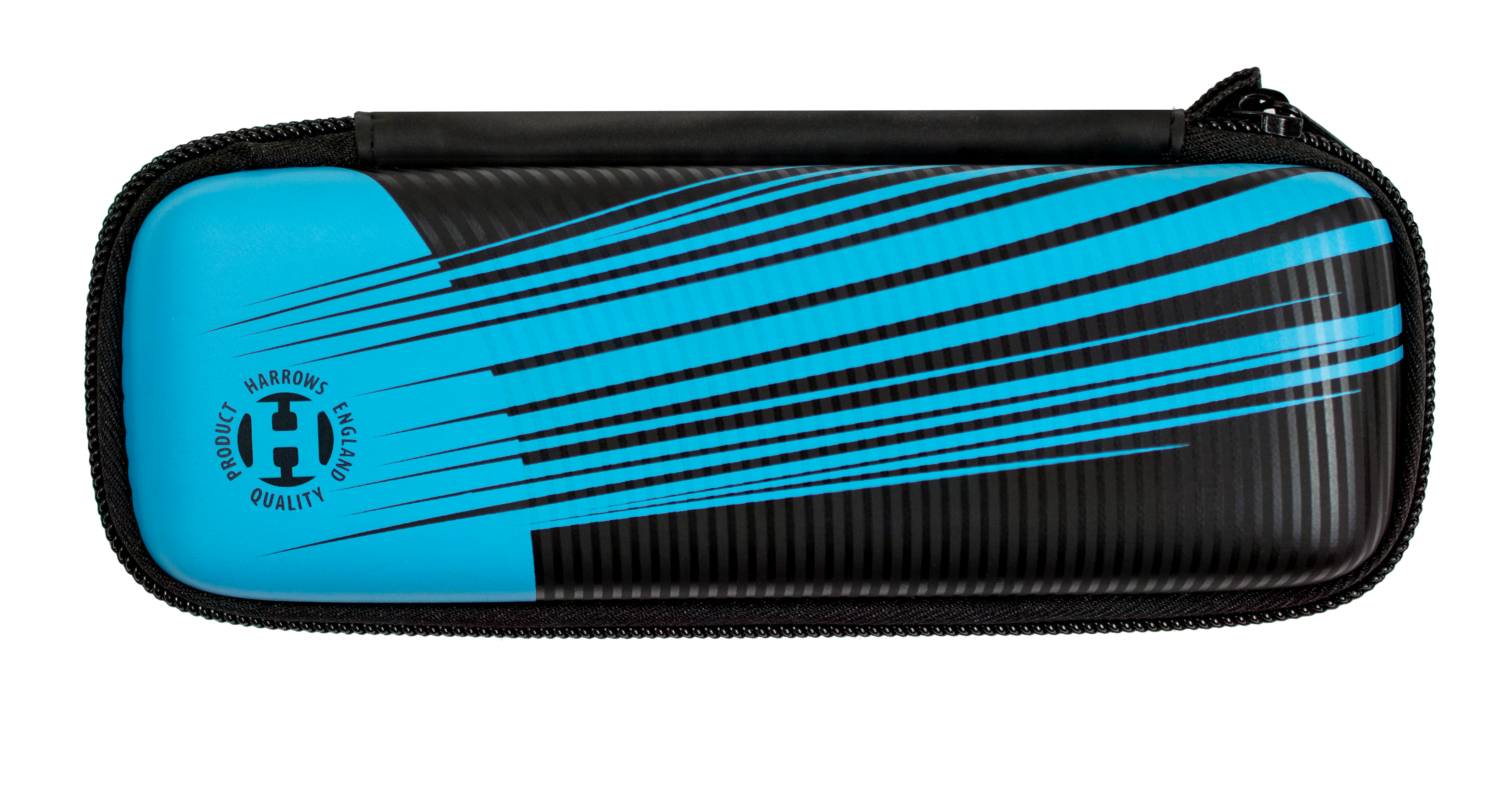 Harrows Blaze Fire Dart Wallet - Strong and Durable - Holds Fully Assembled Darts - Aqua
