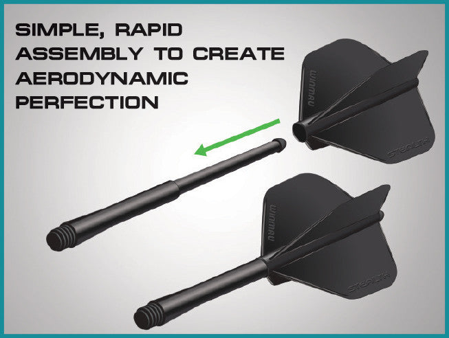 Winmau Stealth Shafts - Medium / Intermediate / Short