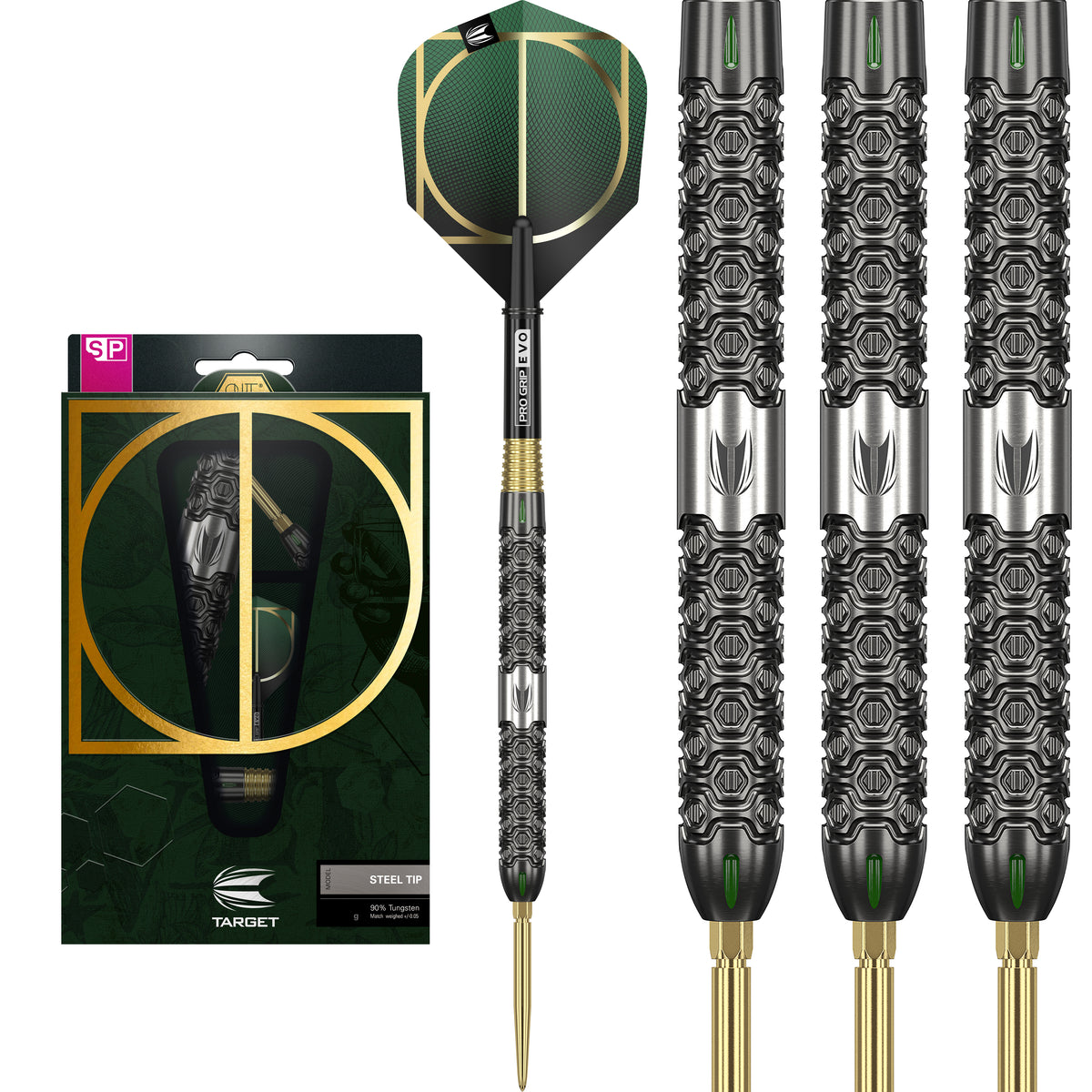 Target Cult - 90% Tungsten Darts - SP03 - Swiss Points - 22g