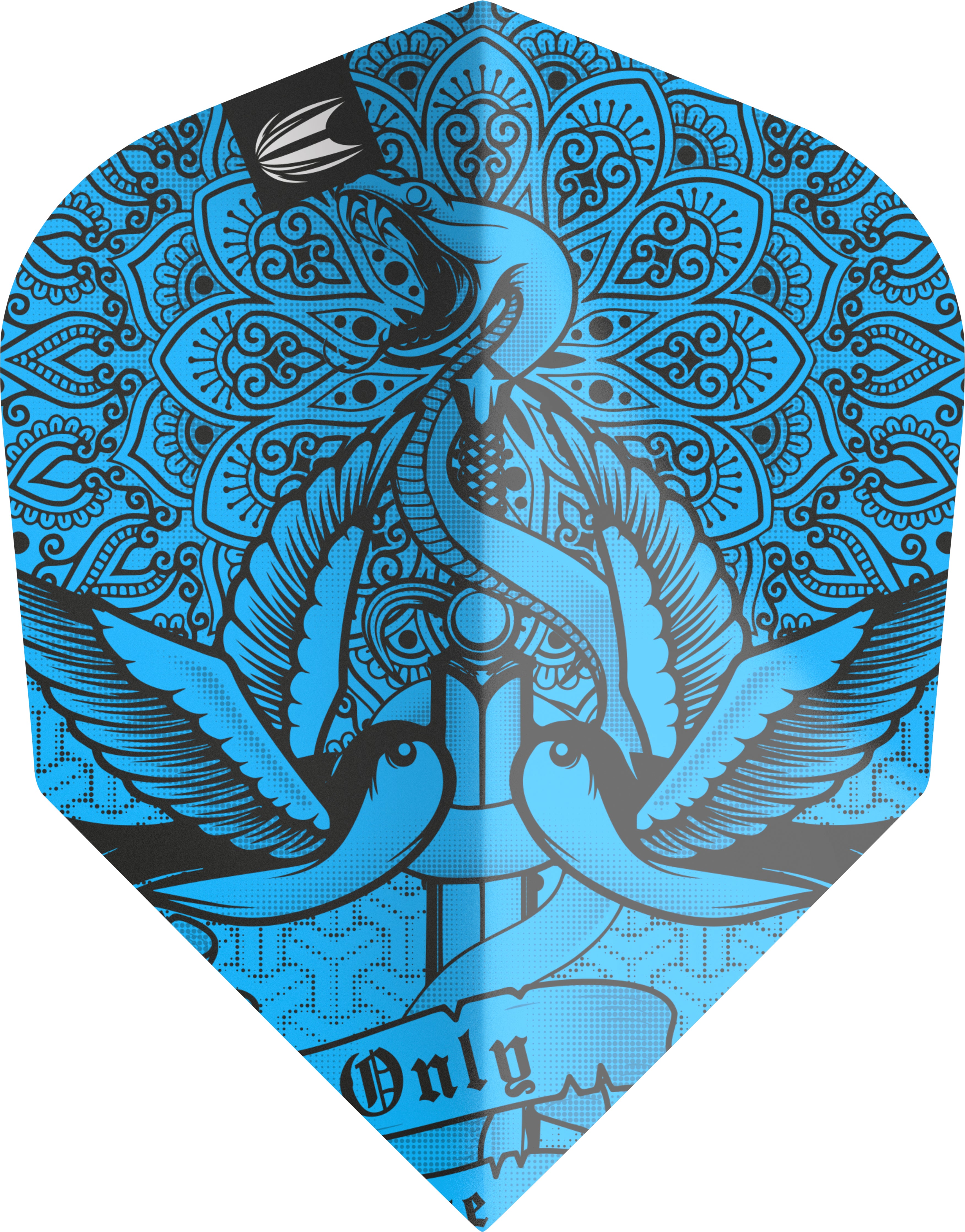 Target Ink - Pro.Ultra - Blue - No6 - Dart Flights - 100 Micron