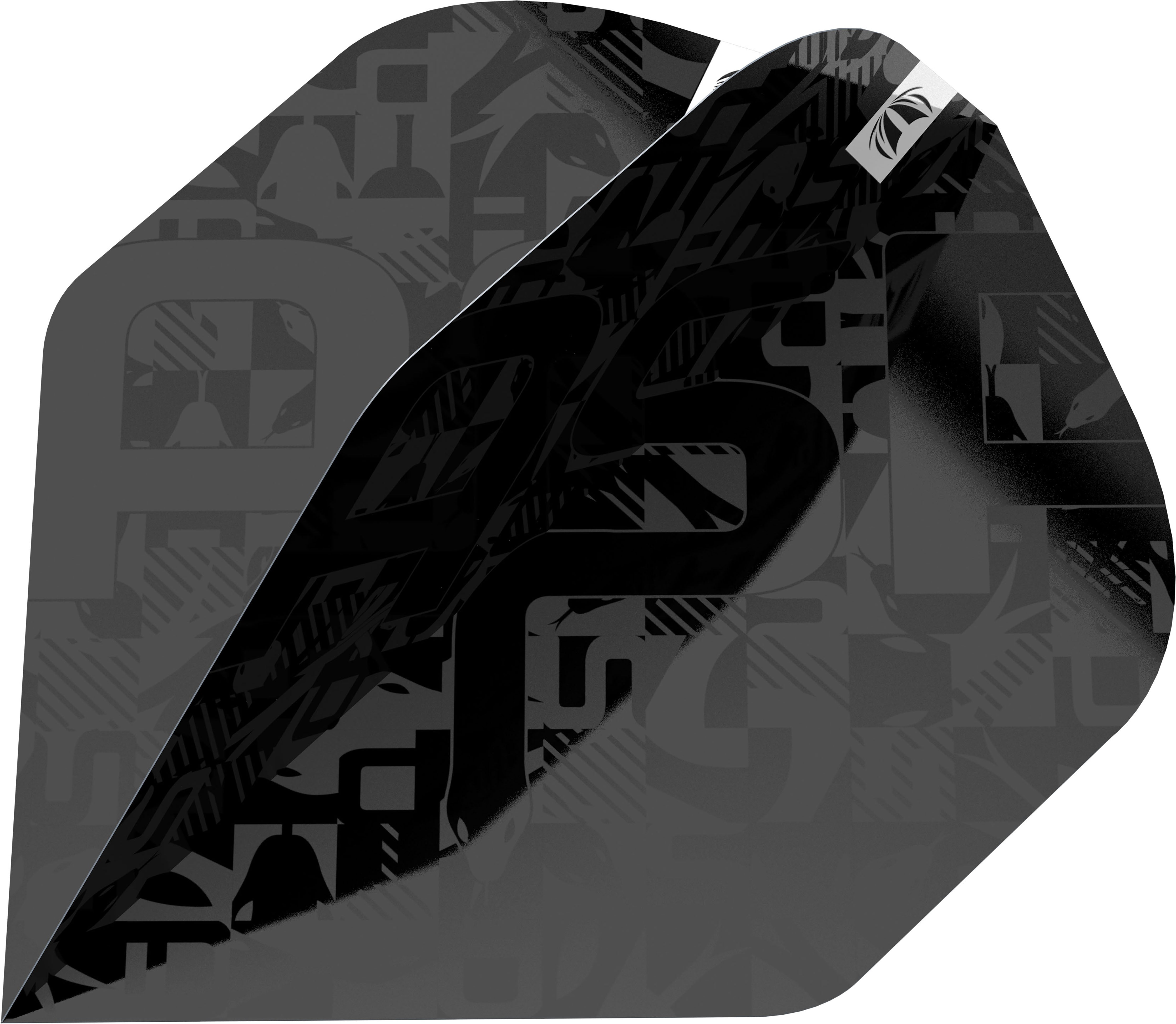 Target Nathan Aspinall - Pro Ultra - Asp - Black - No2 - Standard - Dart Flights