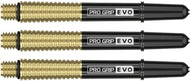 Target Pro Grip Evo Dart Shafts - Black / Gold