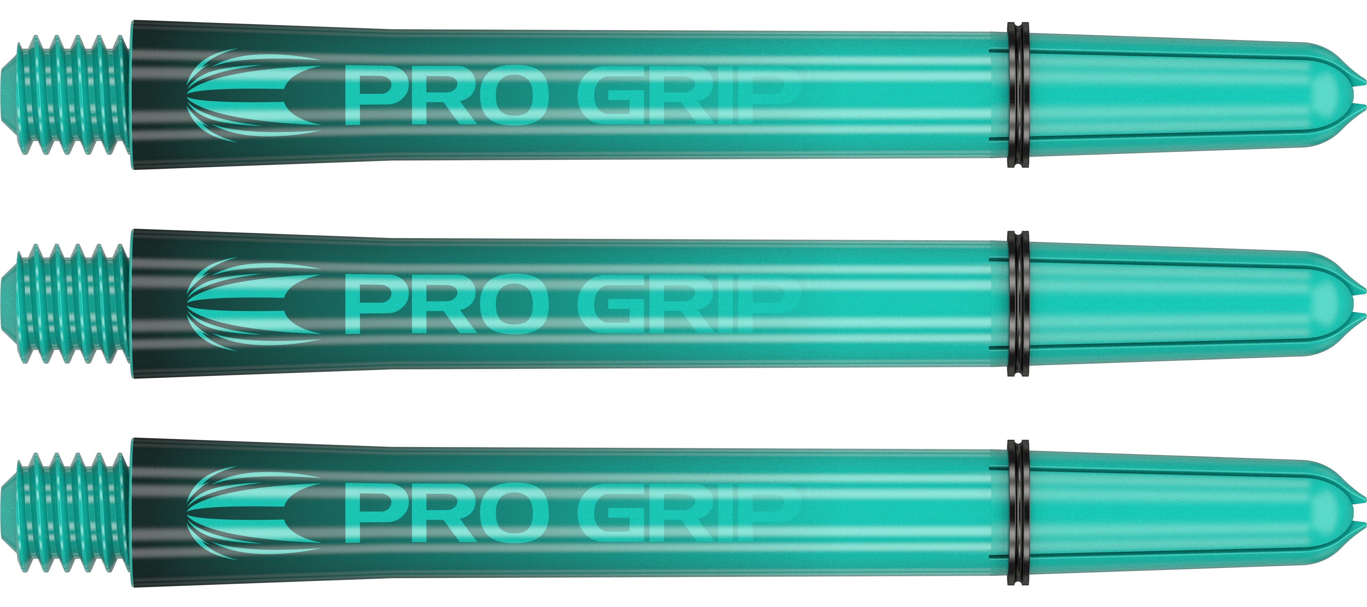 Target Pro Grip - Sera - Darts Shafts - Black & Aqua