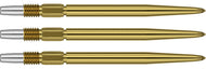 Target Swiss Points - Plain - Gold Points - 26mm 30mm 35mm 40mm