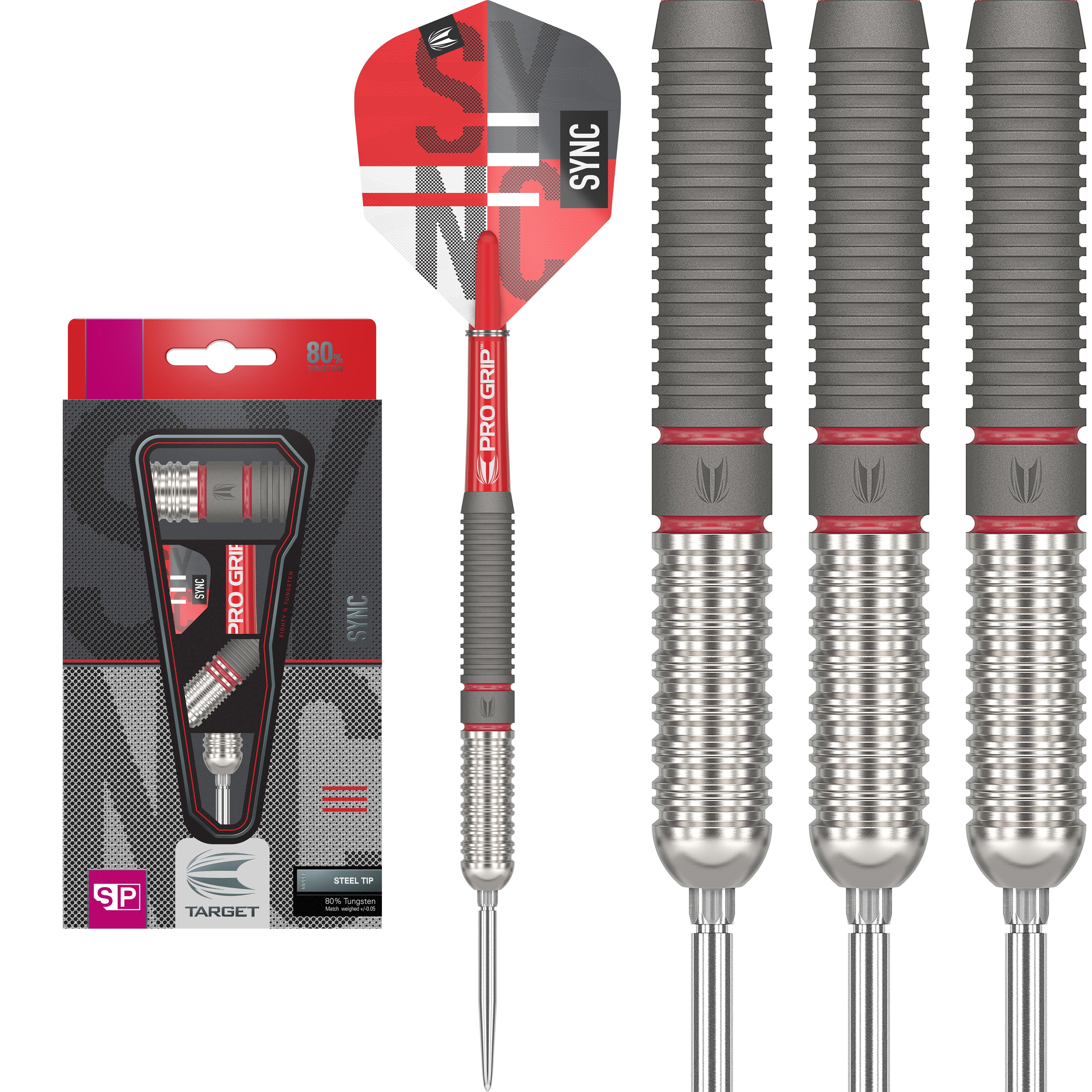 Target Sync - 80% Tungsten Darts - 01 - Swiss Point - 22g 23g 24g