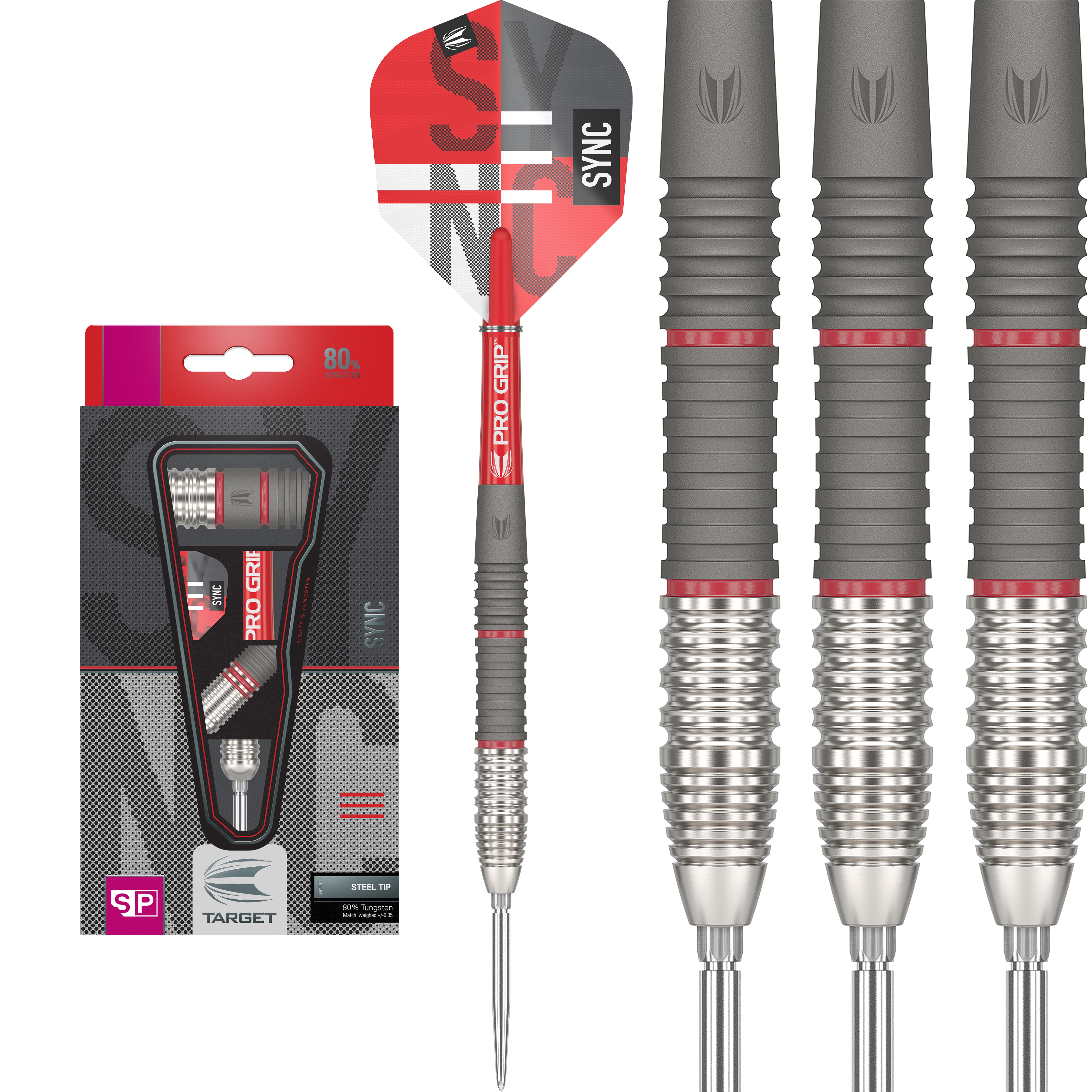 Target Sync - 80% Tungsten Darts - 03 - Swiss Point - 21g 22g 23g