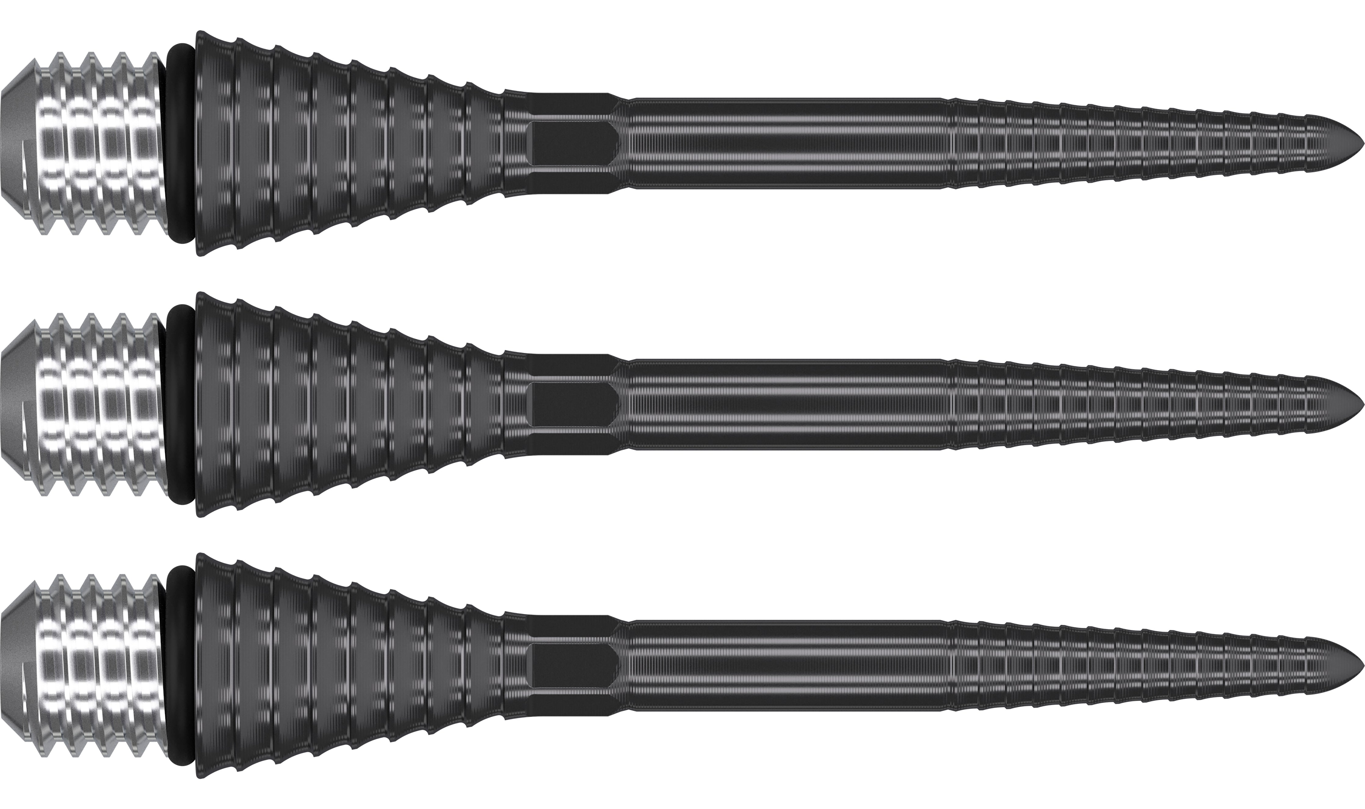 Target Titanium Grooved - SP Conversion Darts Points - Black - 26mm 30mm