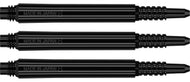 Target 8 Flights - Black - Fixed Shafts