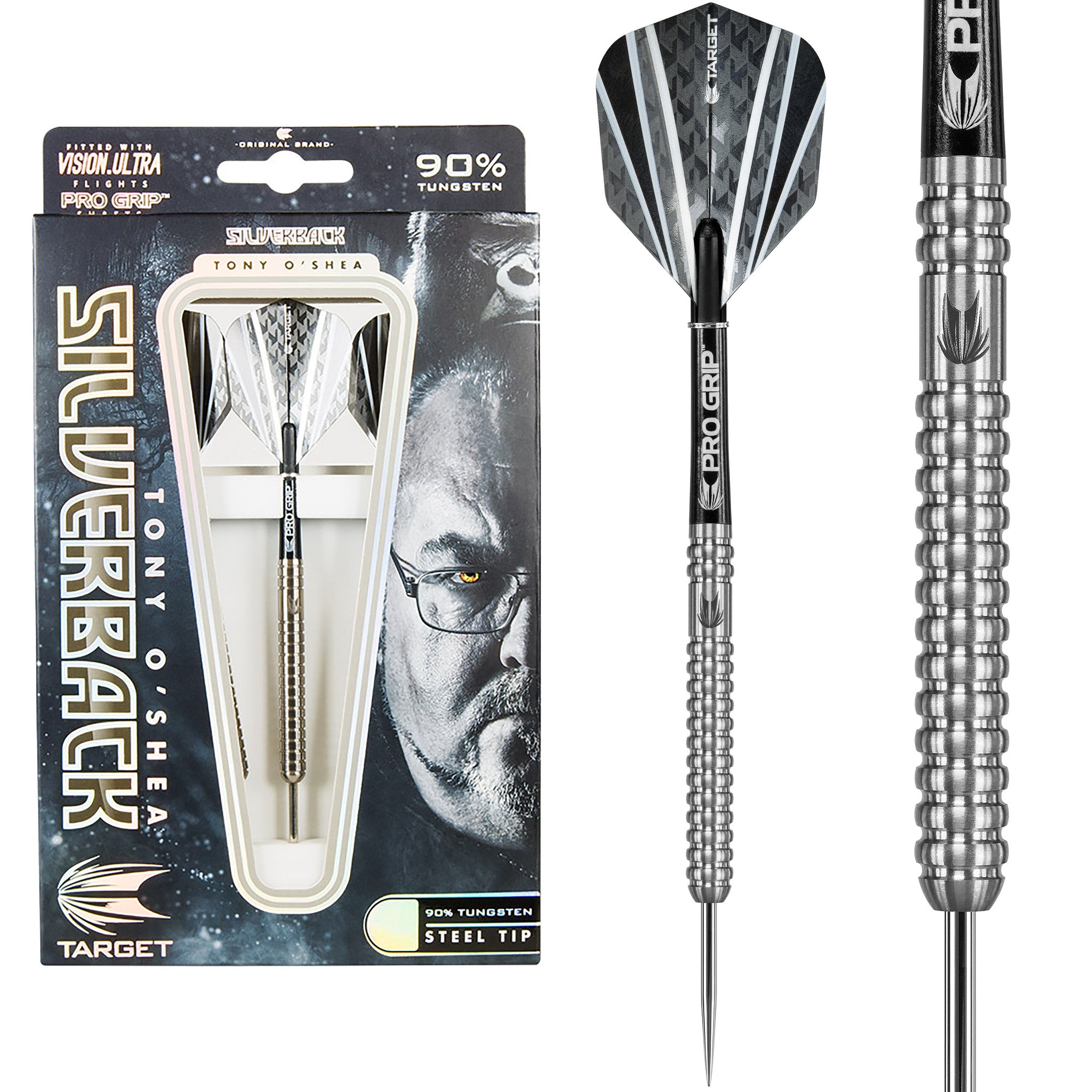 Target Tony O'Shea Gen 2 90% Tungsten Darts 24g