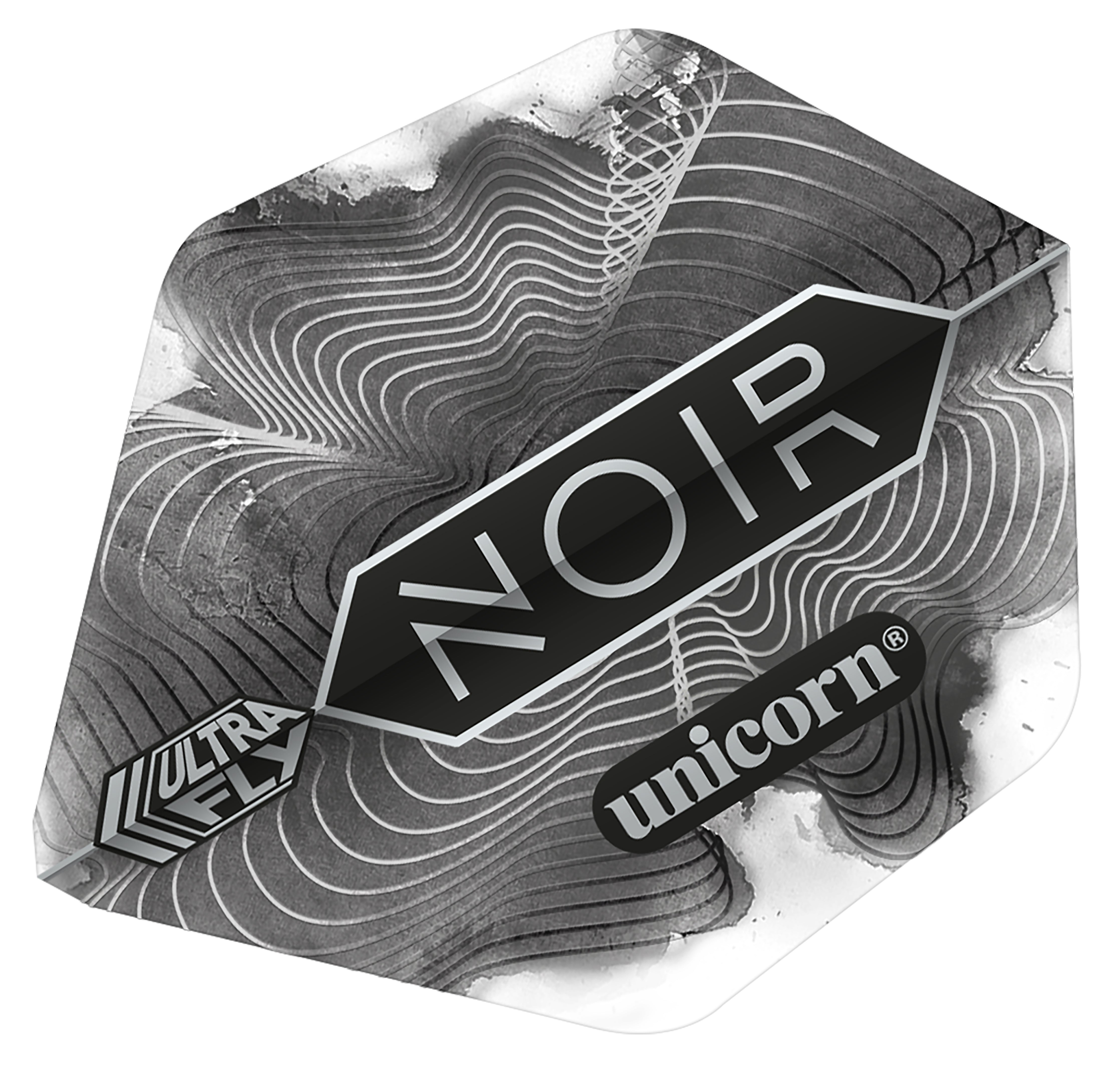 Unicorn UltraFly - Noir - Organic - Dart Flights - 100 Micron - AR2 - Standard