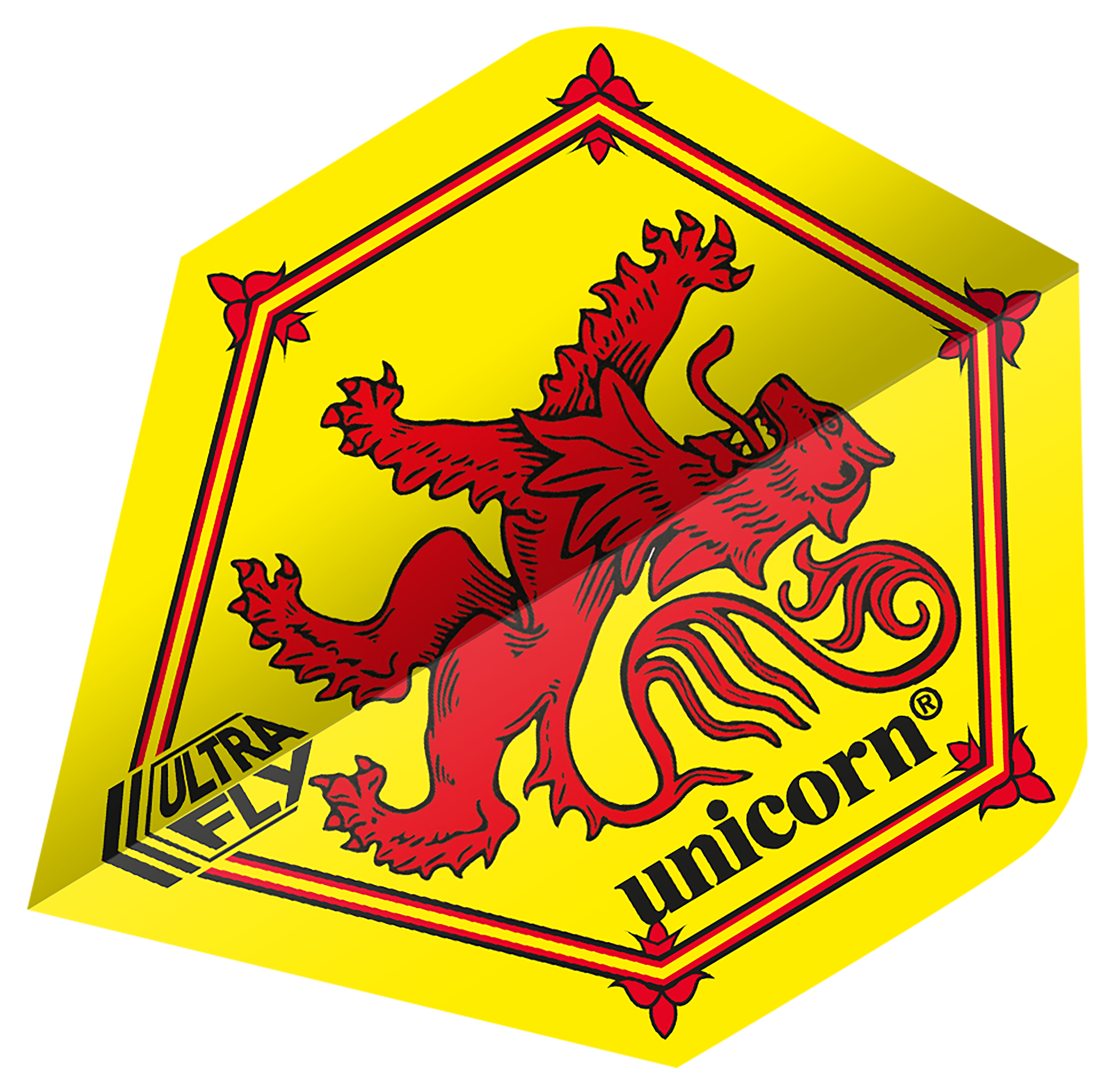 Unicorn Ultrafly Dart Flights - 100 Micron - Plus Std - Caledonian - Scotland