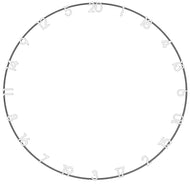 Unicorn HD2 Pro Edition - Metal Number Dartbaord Ring