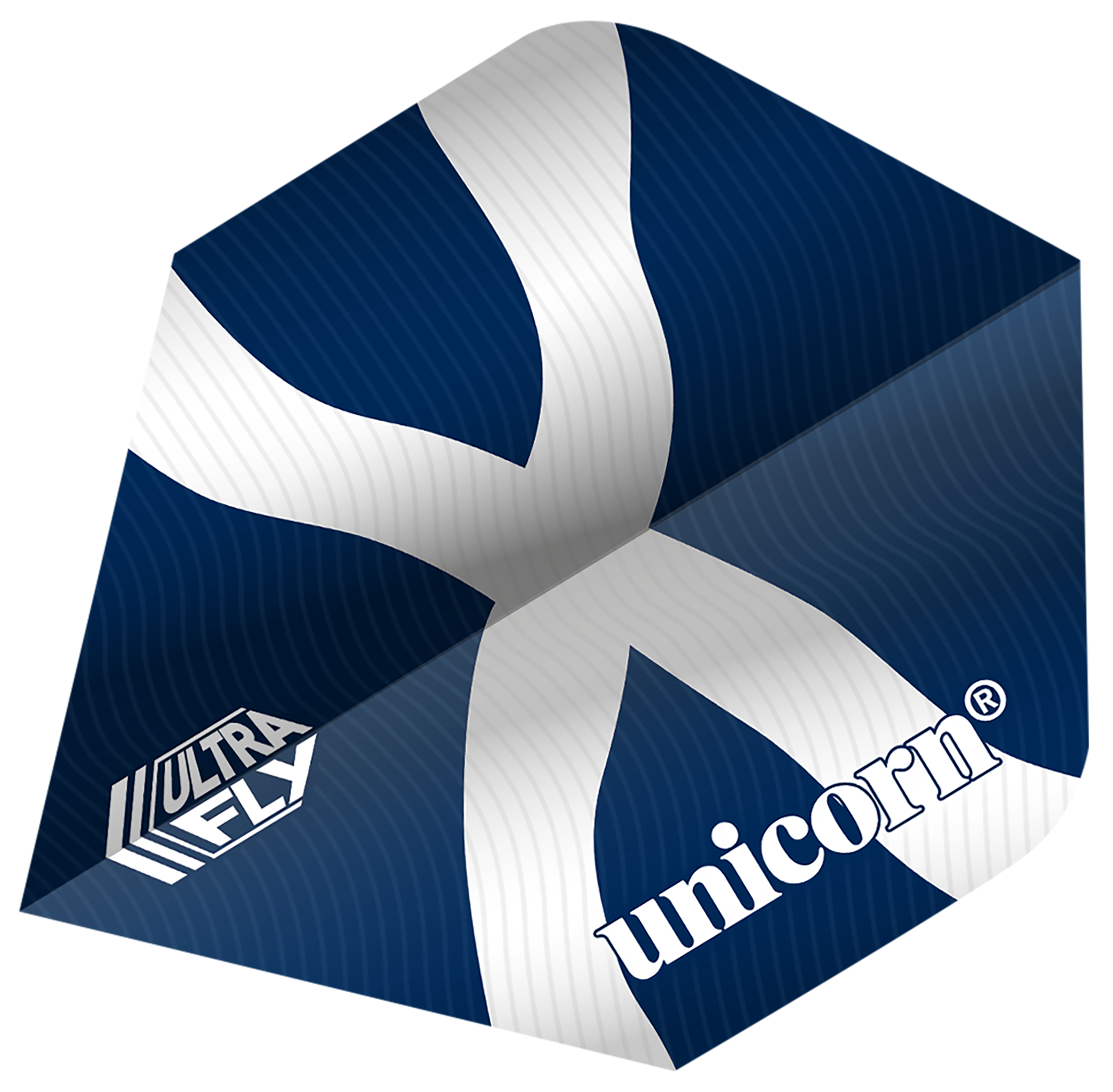 Unicorn Ultrafly Dart Flights - 100 Micron - Plus Std - Scotland - Wavy