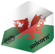 Unicorn Ultrafly Dart Flights - 100 Micron - Plus Std - Wales
