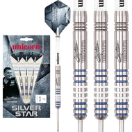 Unicorn Silver Star - Gary Anderson - The Flying Scotsman- 80% Tungsten Darts - 25g 27g