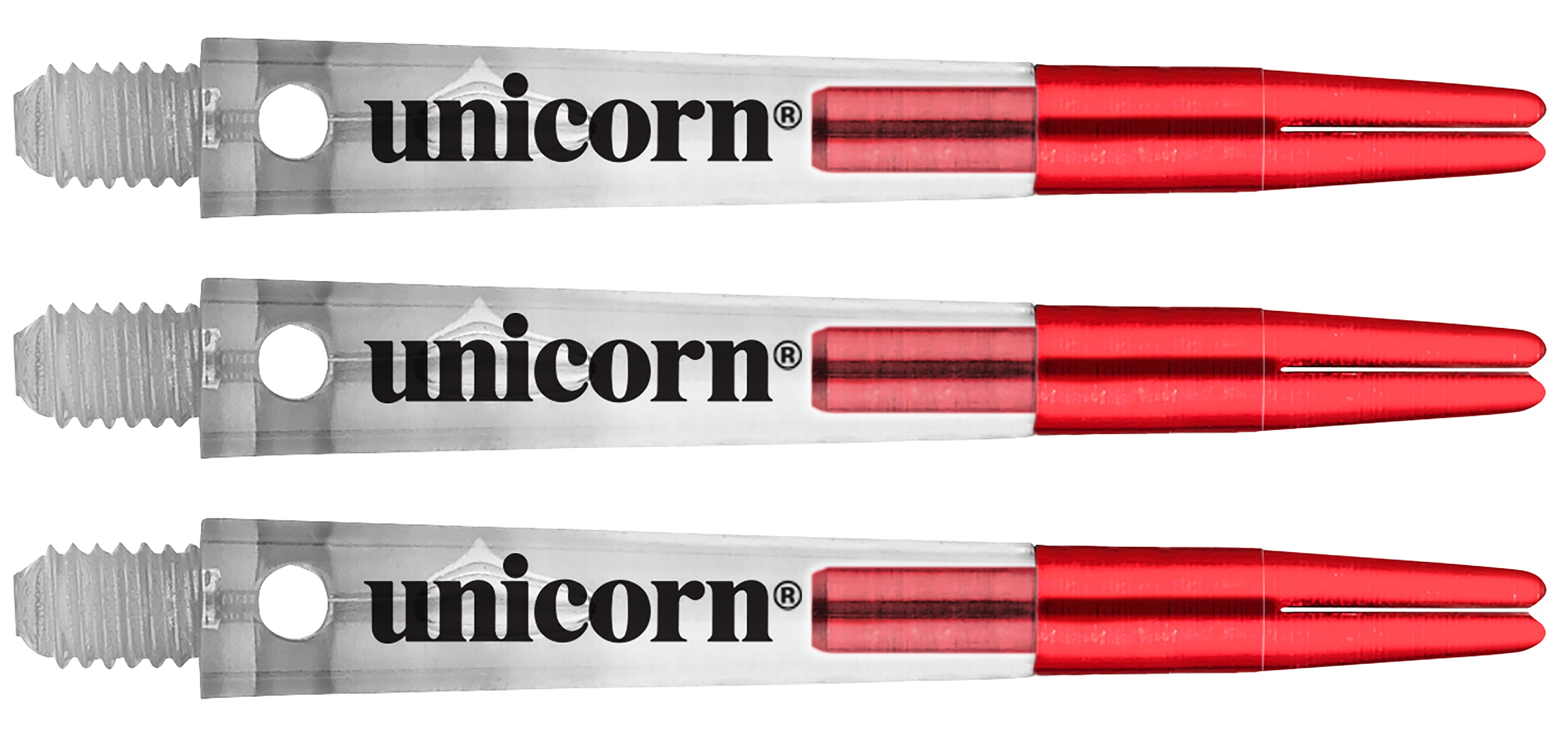Unicorn Gripper Zero Degrees Dart Shafts - Red