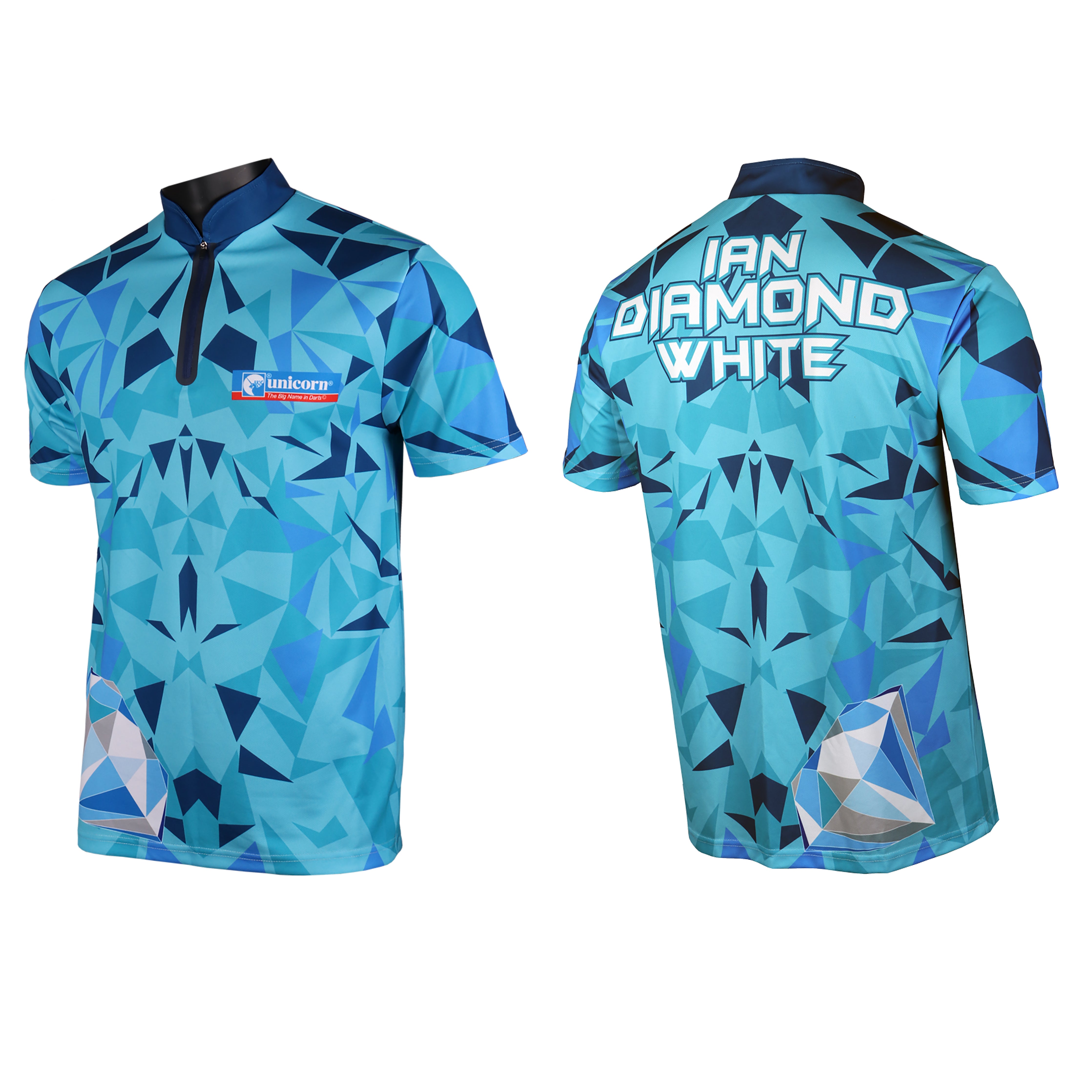 Unicorn Authentic - Official - Ian Diamond White - Dart Shirt - 2019