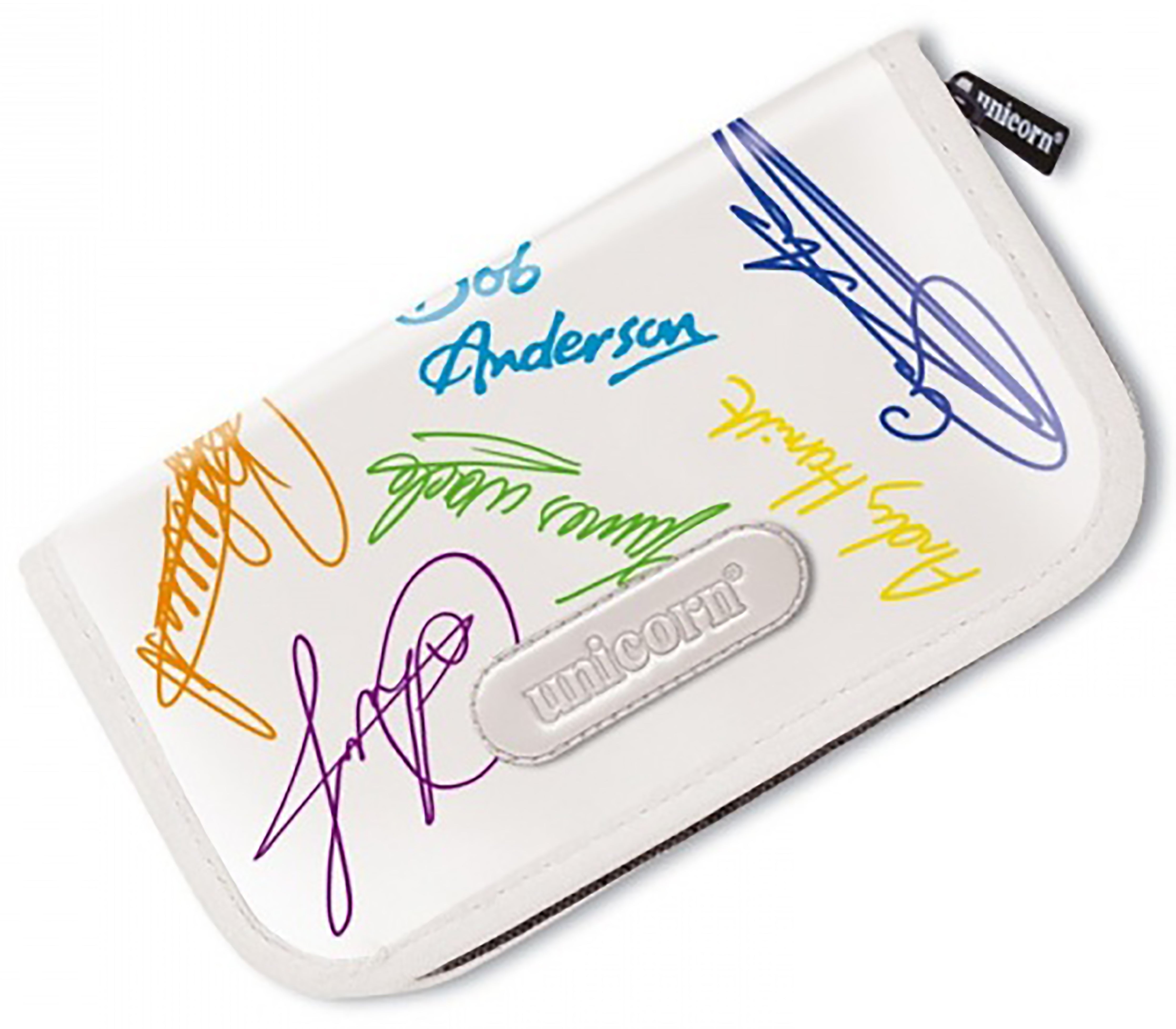 Unicorn White Autograph Maxi Wallet