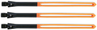 Unicorn Slikstik Aluminium Dart Shafts - Side Loading Stems - Orange - Phil Taylor