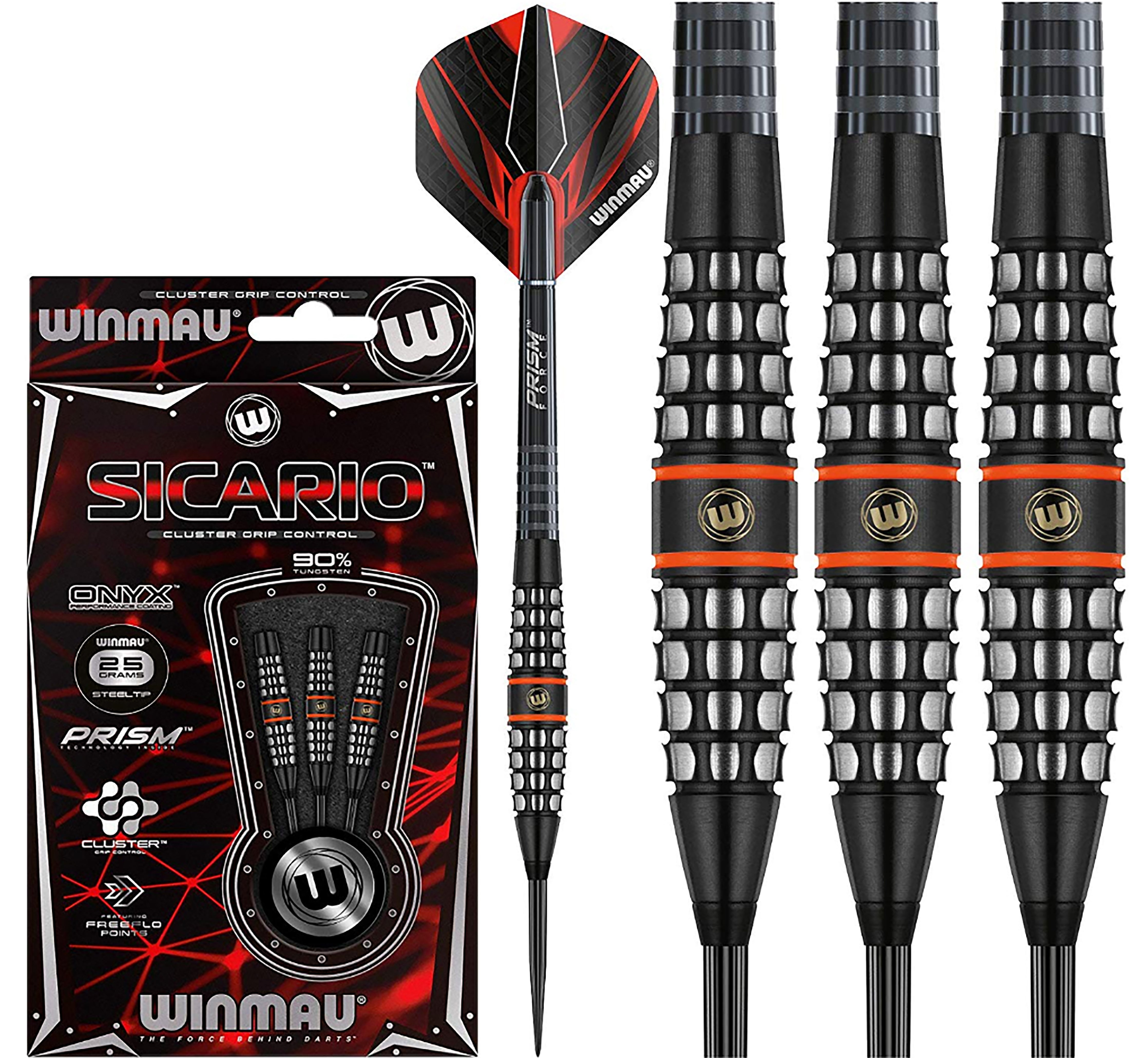 Winmau Sicario - 90% Tungsten Darts - 21g 23g 25g