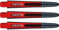 Winmau Vecta Stems - Polycarbonate Base - Aluminium Top - Red