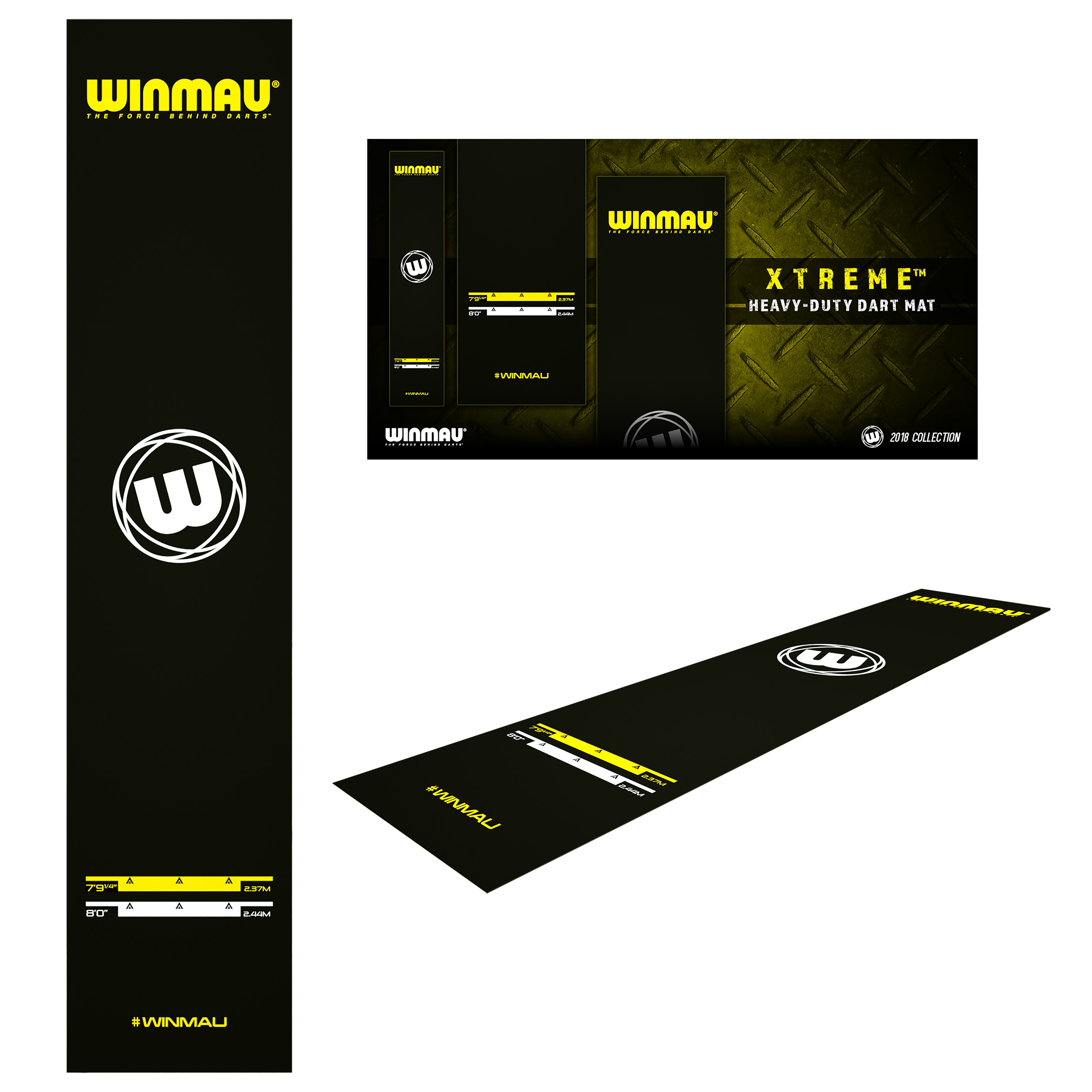 Winmau Extreme Heavy Duty Rubber Dart Mat