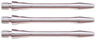 Plain Silver Aluminium Dart Shafts