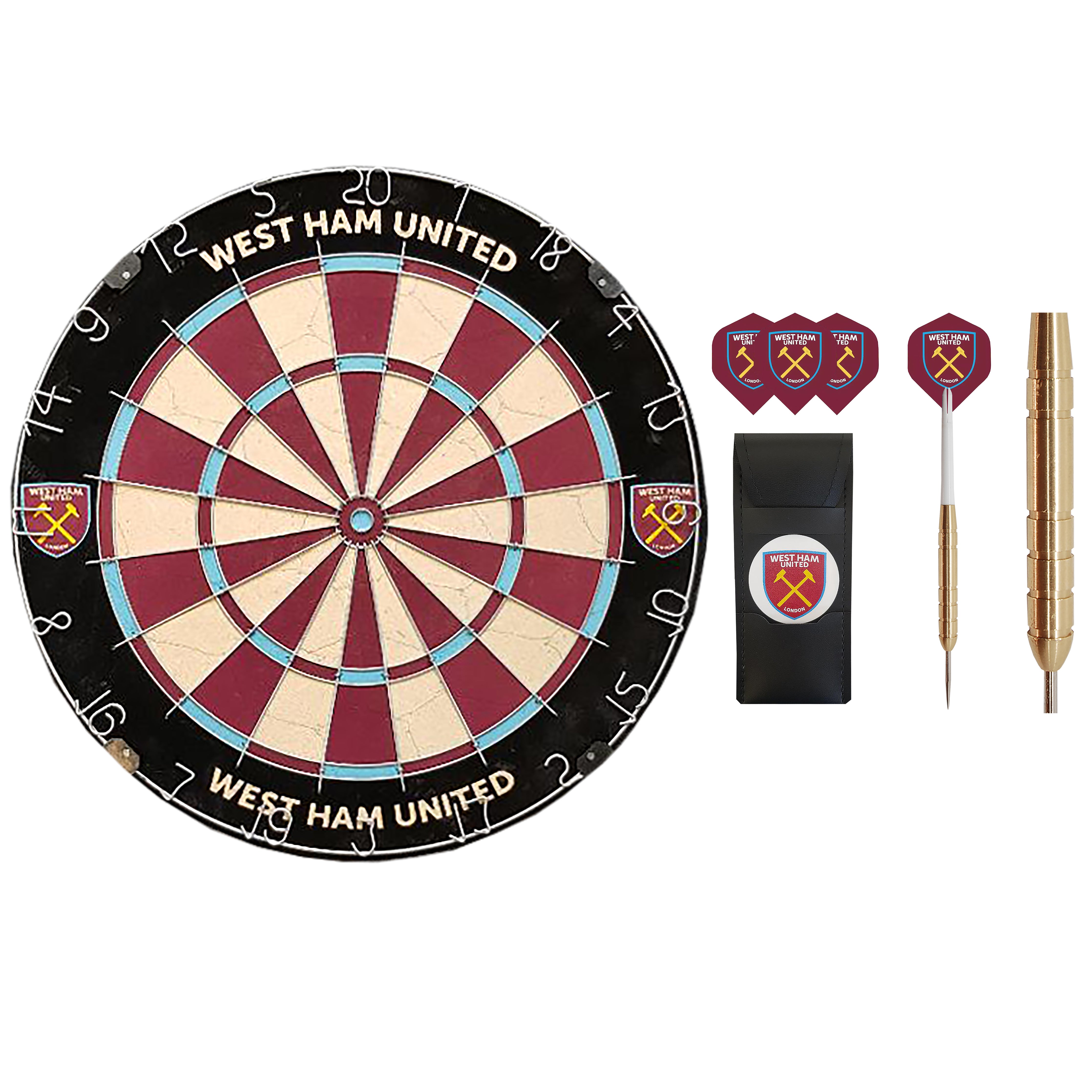 Official West Ham FC Dartboard - Professional Size