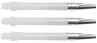 White Spinning Dart Shafts