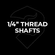 1/4" Thread Shafts