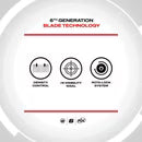 Winmau Blade 6 Surround Set - Dartboard - Surround - 2 Sets of Darts - Oche Line - Checkout Card