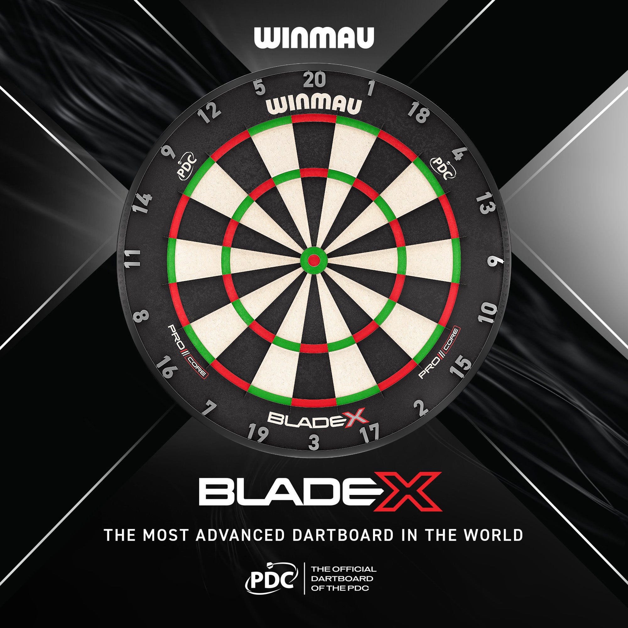 Winmau Blade X Pro Core - Official PDC Dartboard